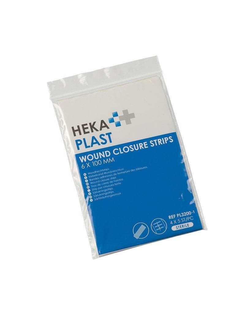 Wondhechtingstrips Hekaplast 6x100mm steriel