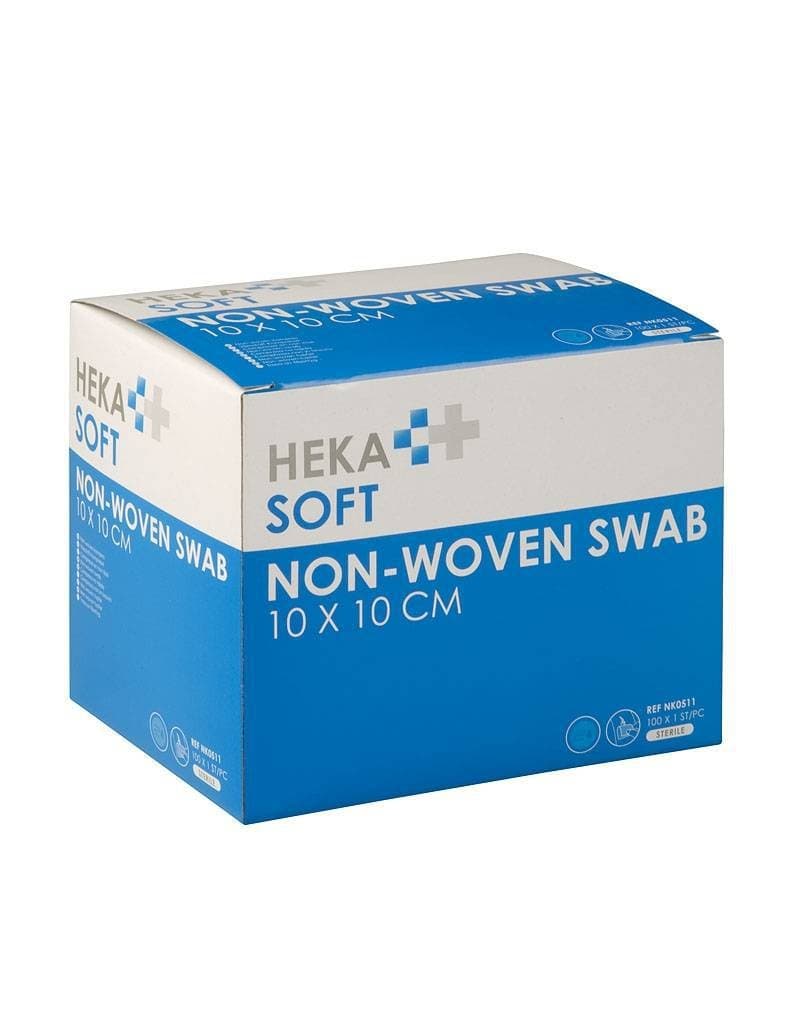 Non-woven kompres Hekasoft 10x10cm steriel
