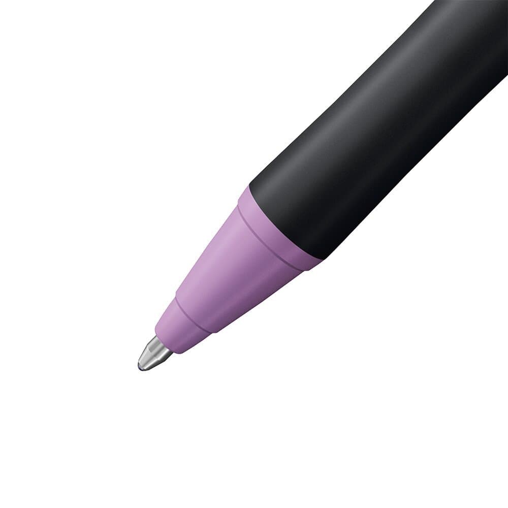 Balpen STABILO pointball Wildflower medium grijsviolet 2