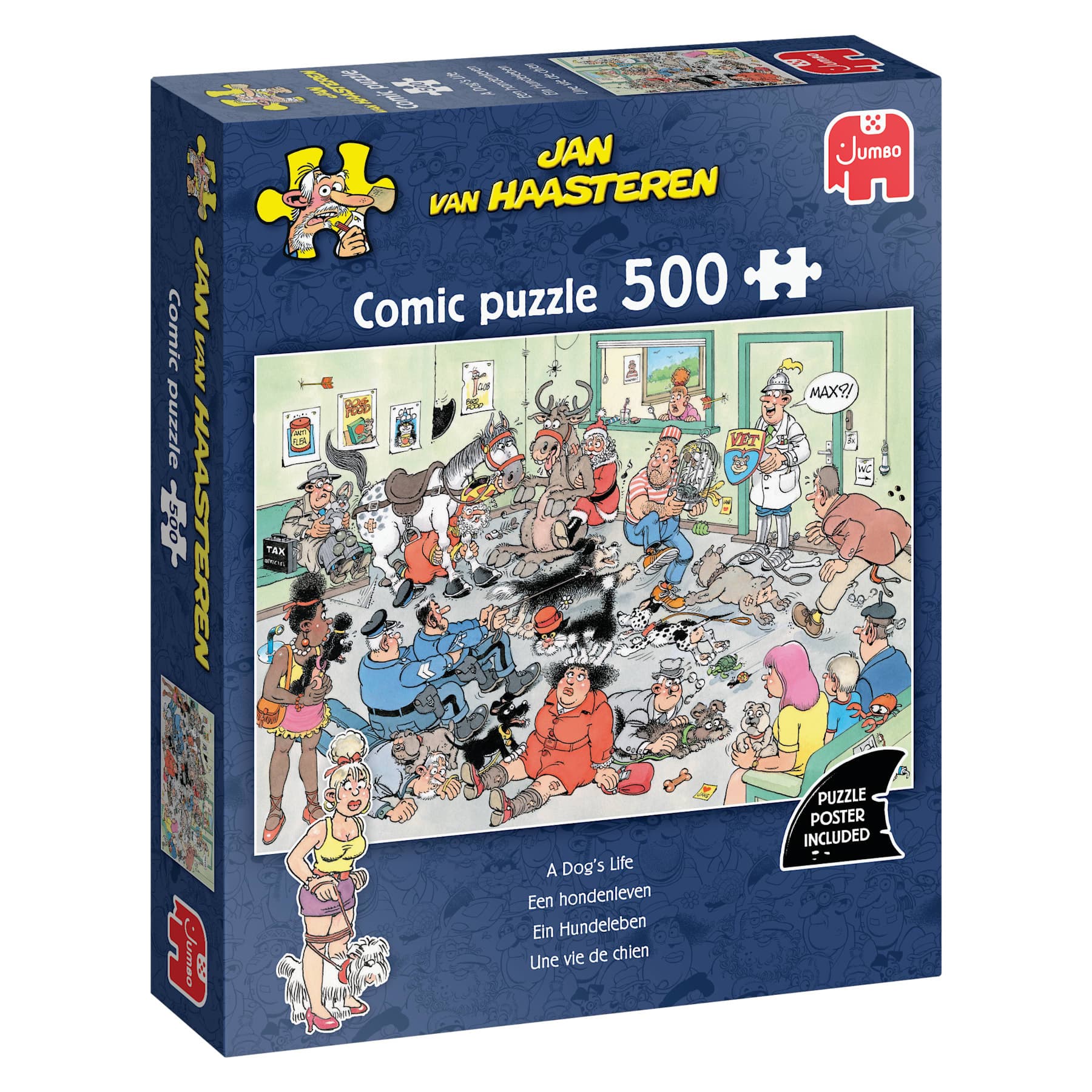 Puzzel Jan van Haasteren Een hondenleven  500st