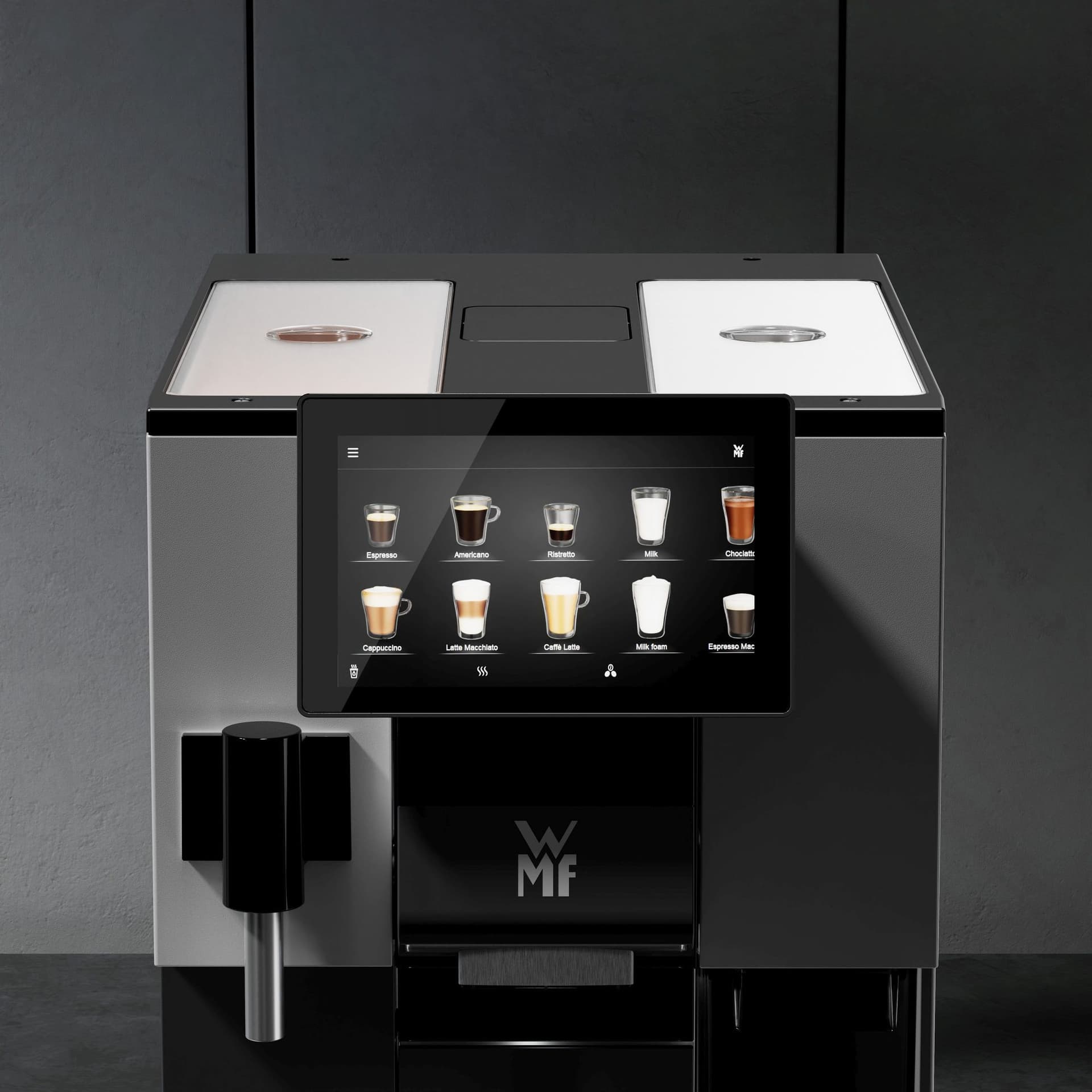 Koffiemachine WMF Peak 50 volautomatisch zilver 3