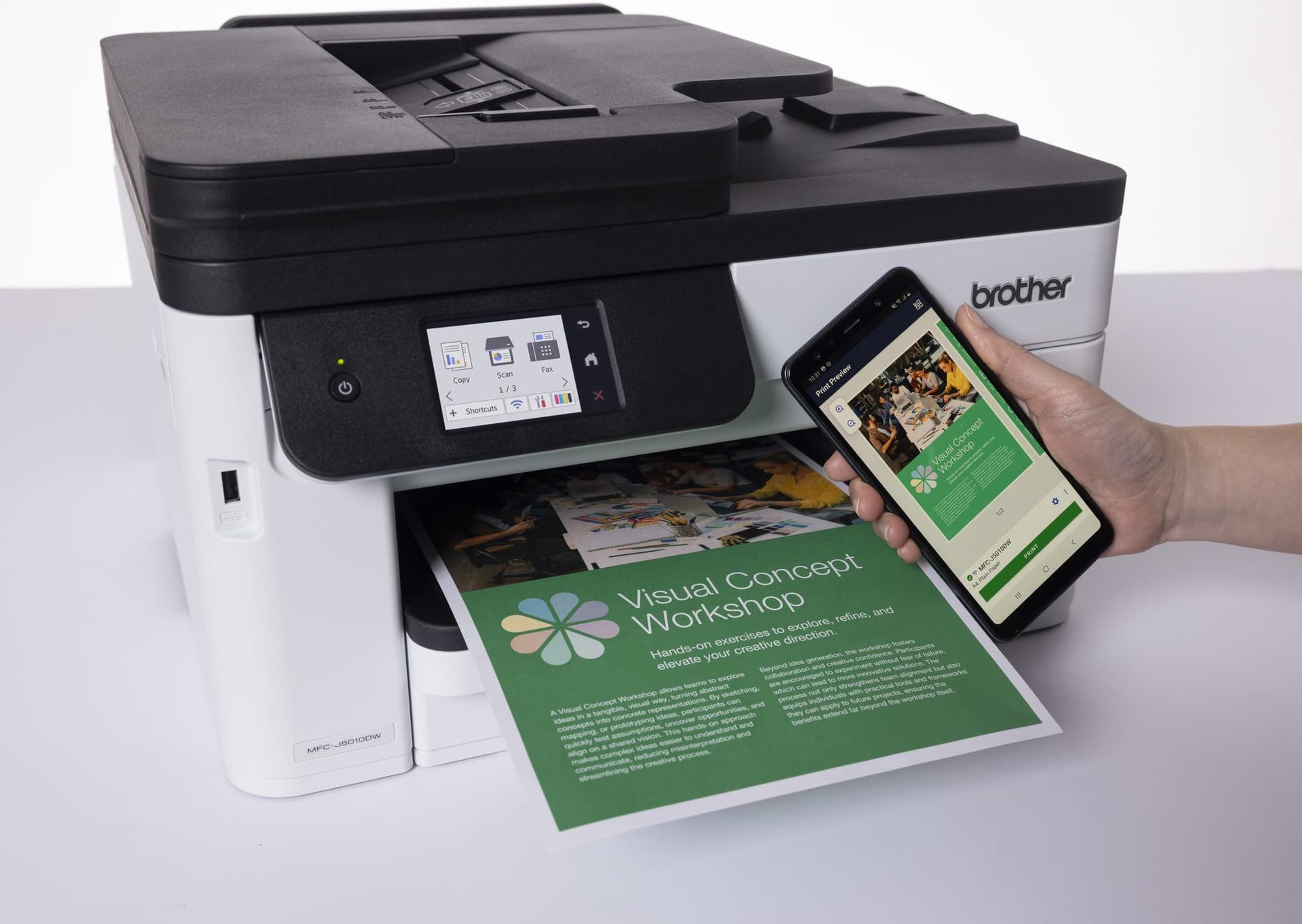 Multifunctional inktjet printer Brother MFC-J5010DW 6