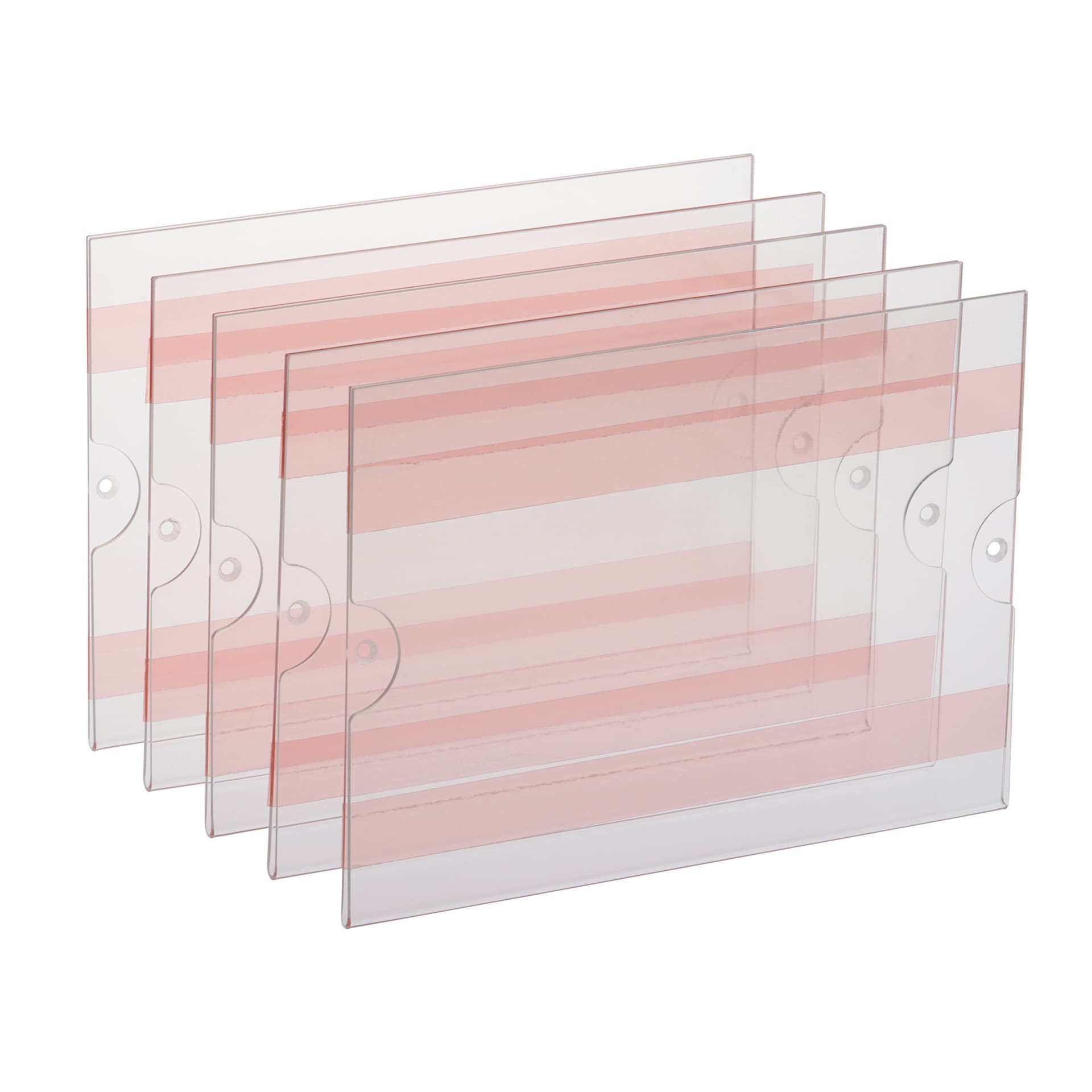 Posterhouder Europel zelfklevend A5 liggend 5 stuks