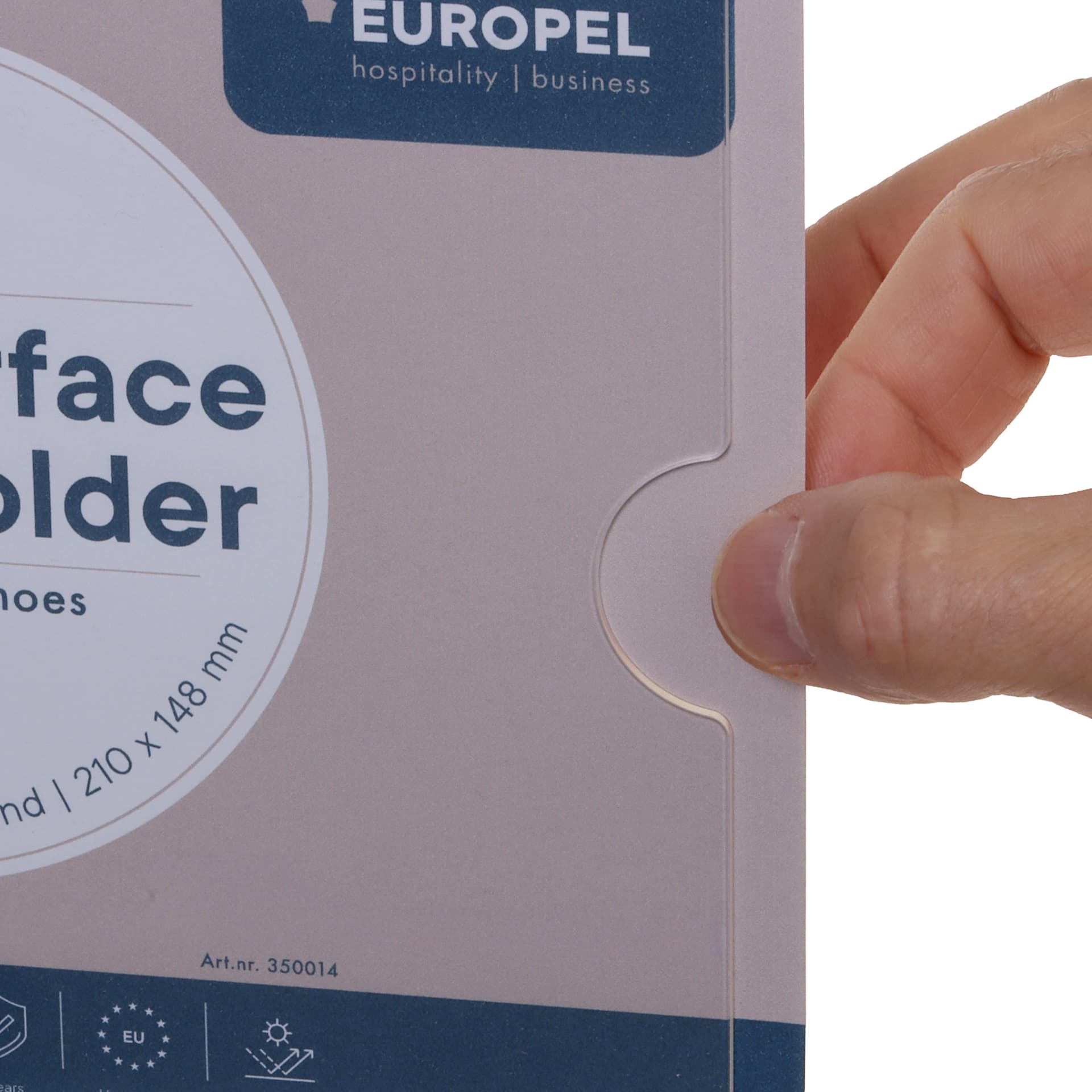 Posterhouder Europel zelfklevend A5 liggend 5 stuks 6