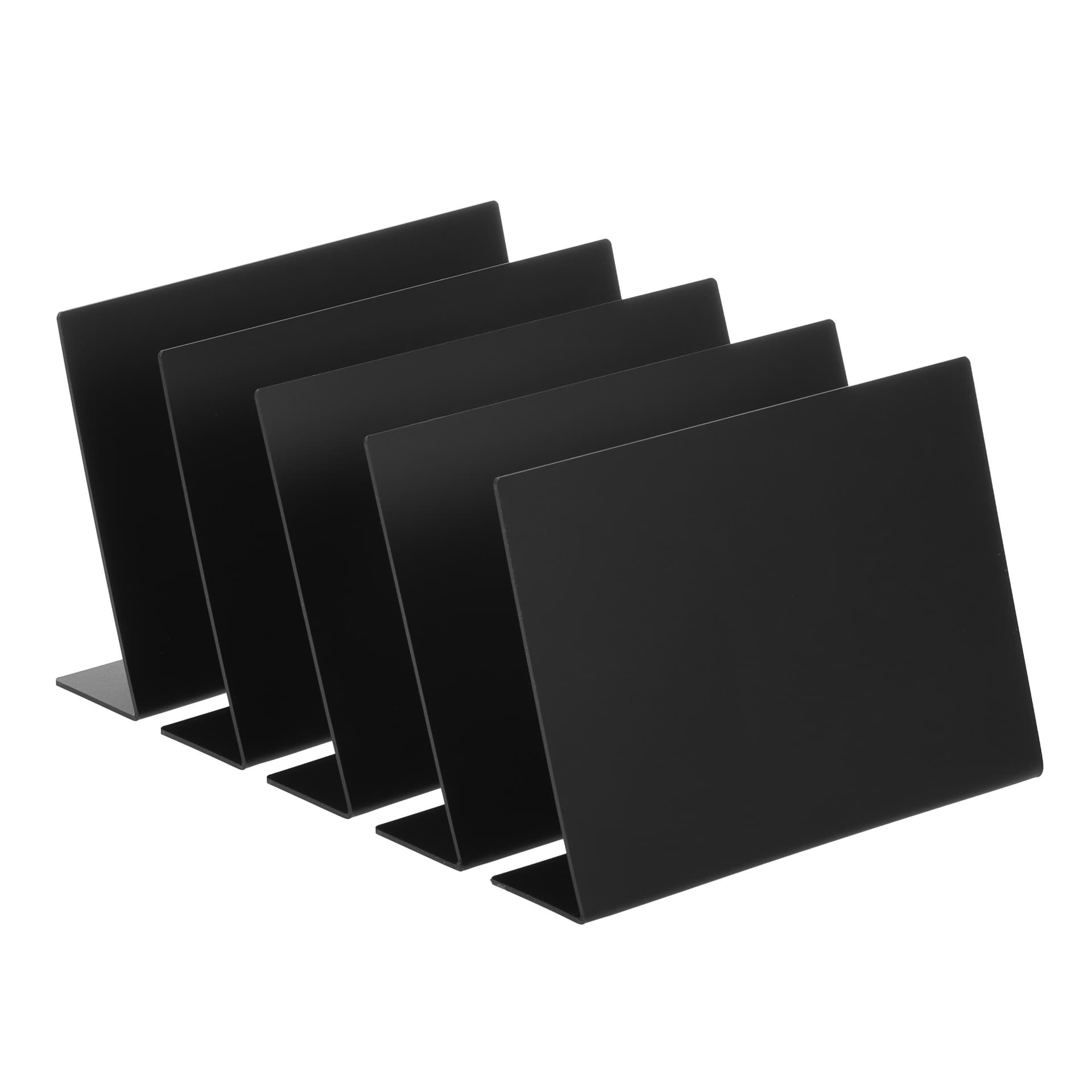 Krijtbord Europel L-standaard A5 horizontaal 5 stuks