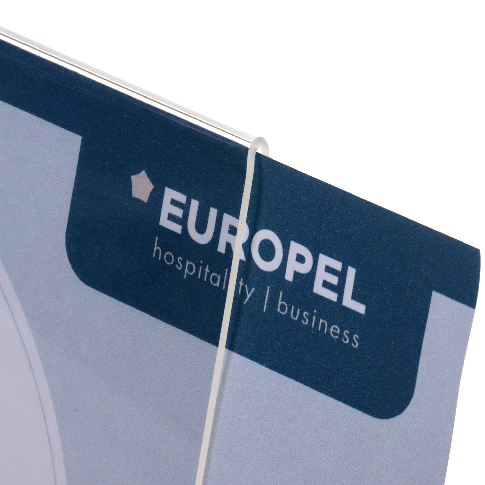 Kaarthouder Europel Budget L-standaard A5 liggend 5 stuks 5