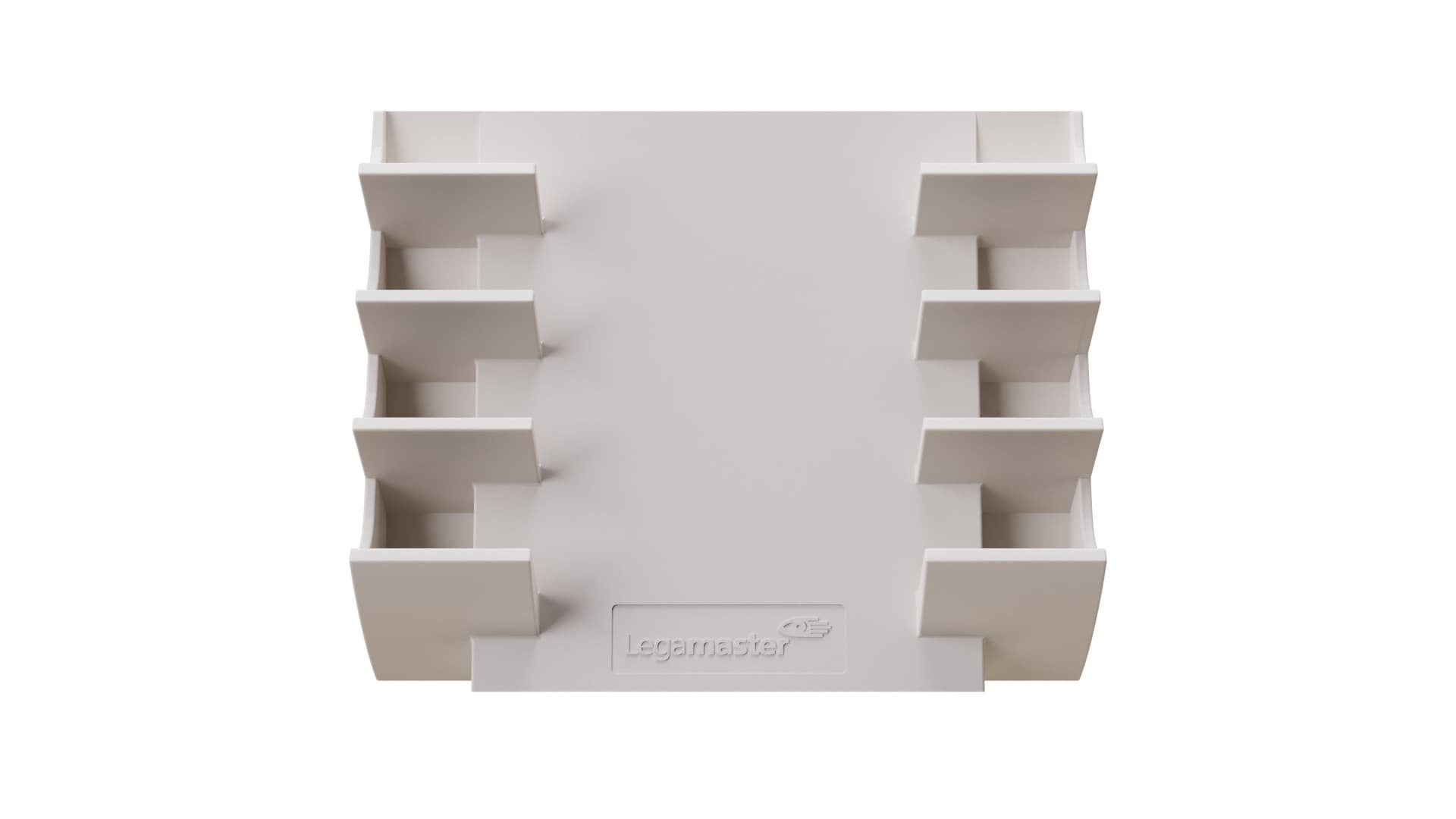 Glasbord markerhouder Legamaster warm grey