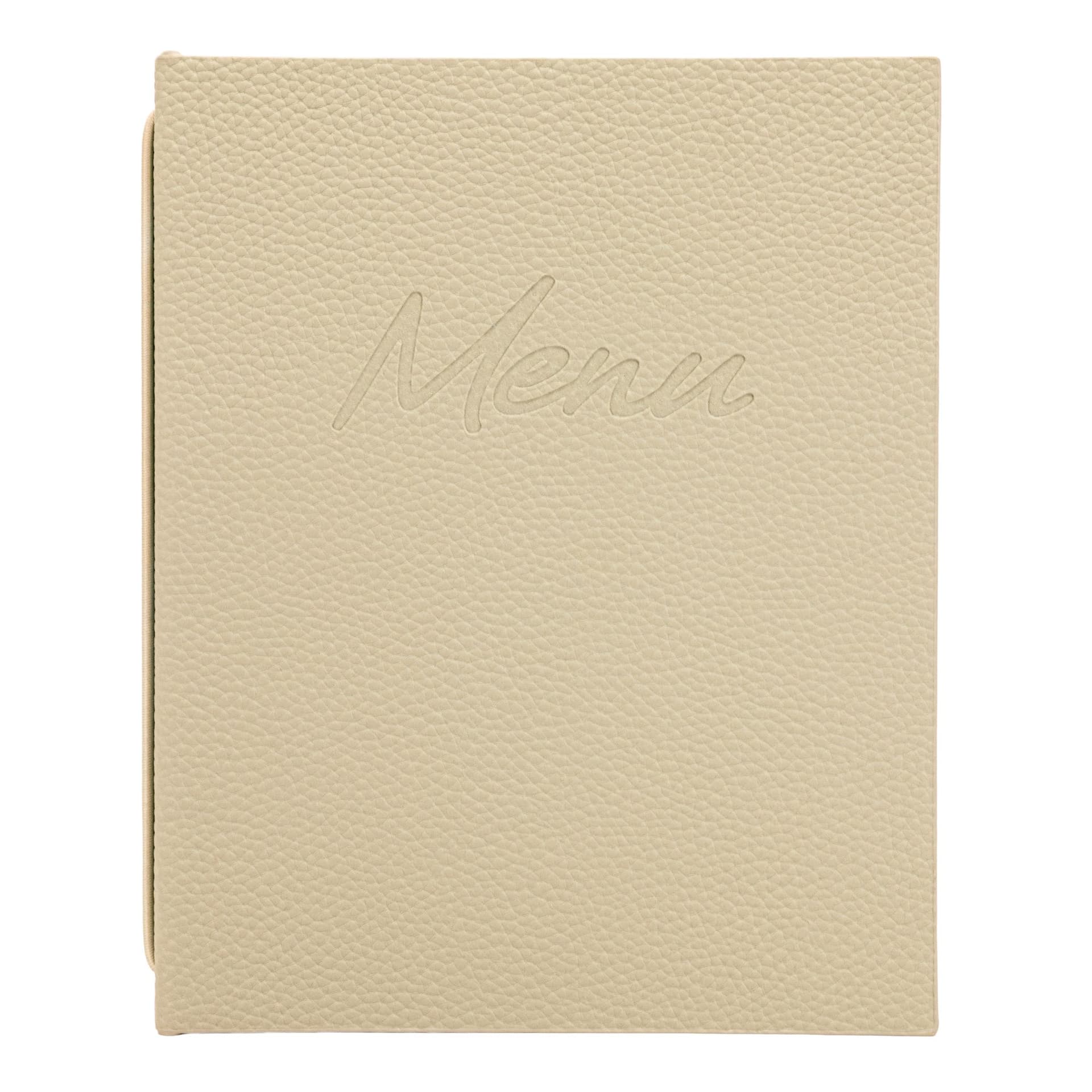 Menukaart Securit Signature A5 zand 2