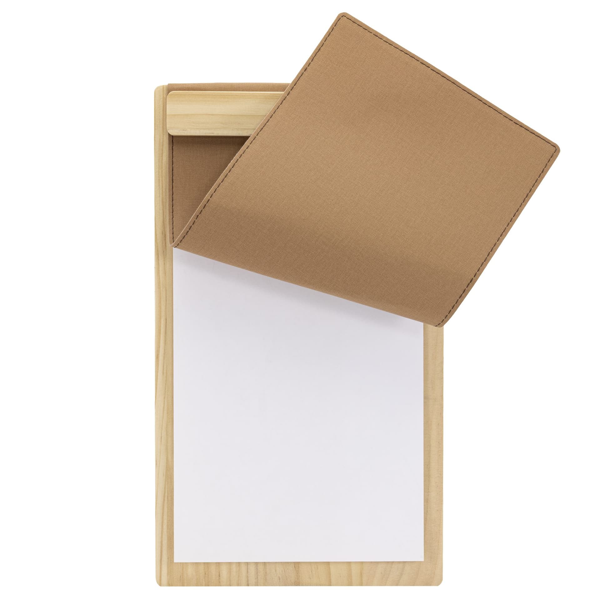 Menukaart Securit Signature klembord A45 licht hout bruin 3