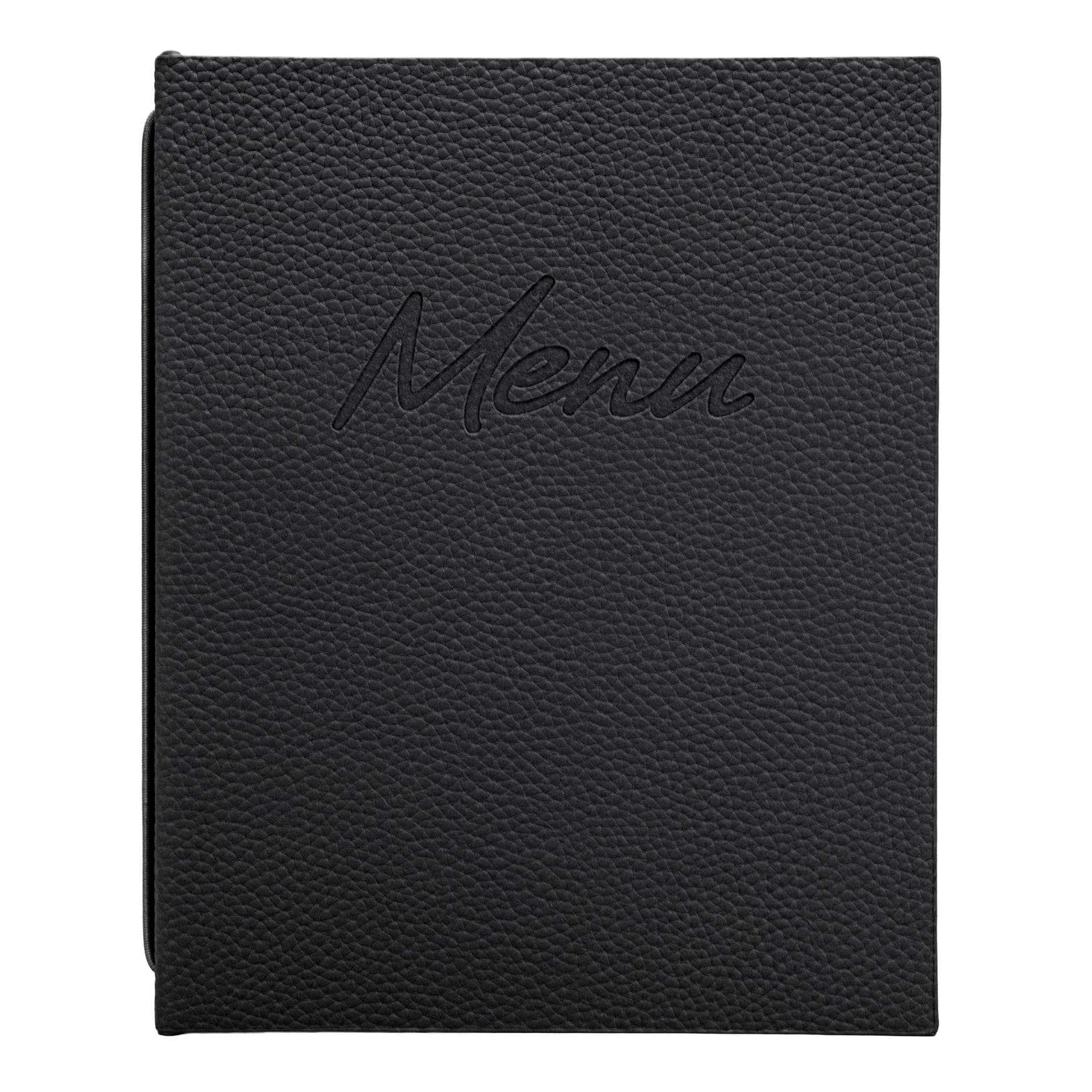Menukaart Securit Signature A5 zwart 2