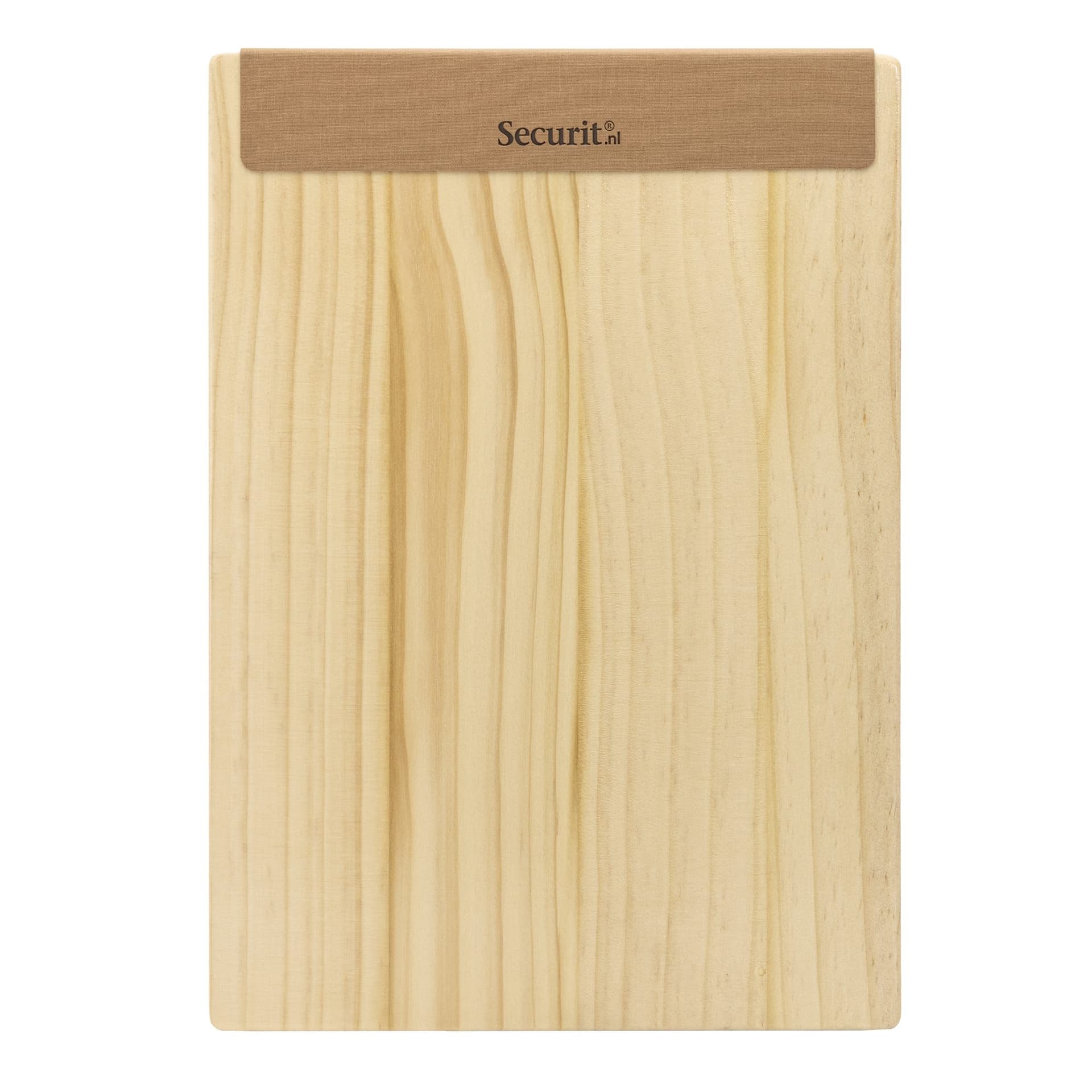 Menukaart Securit Signature klembord A4 licht hout bruin 4