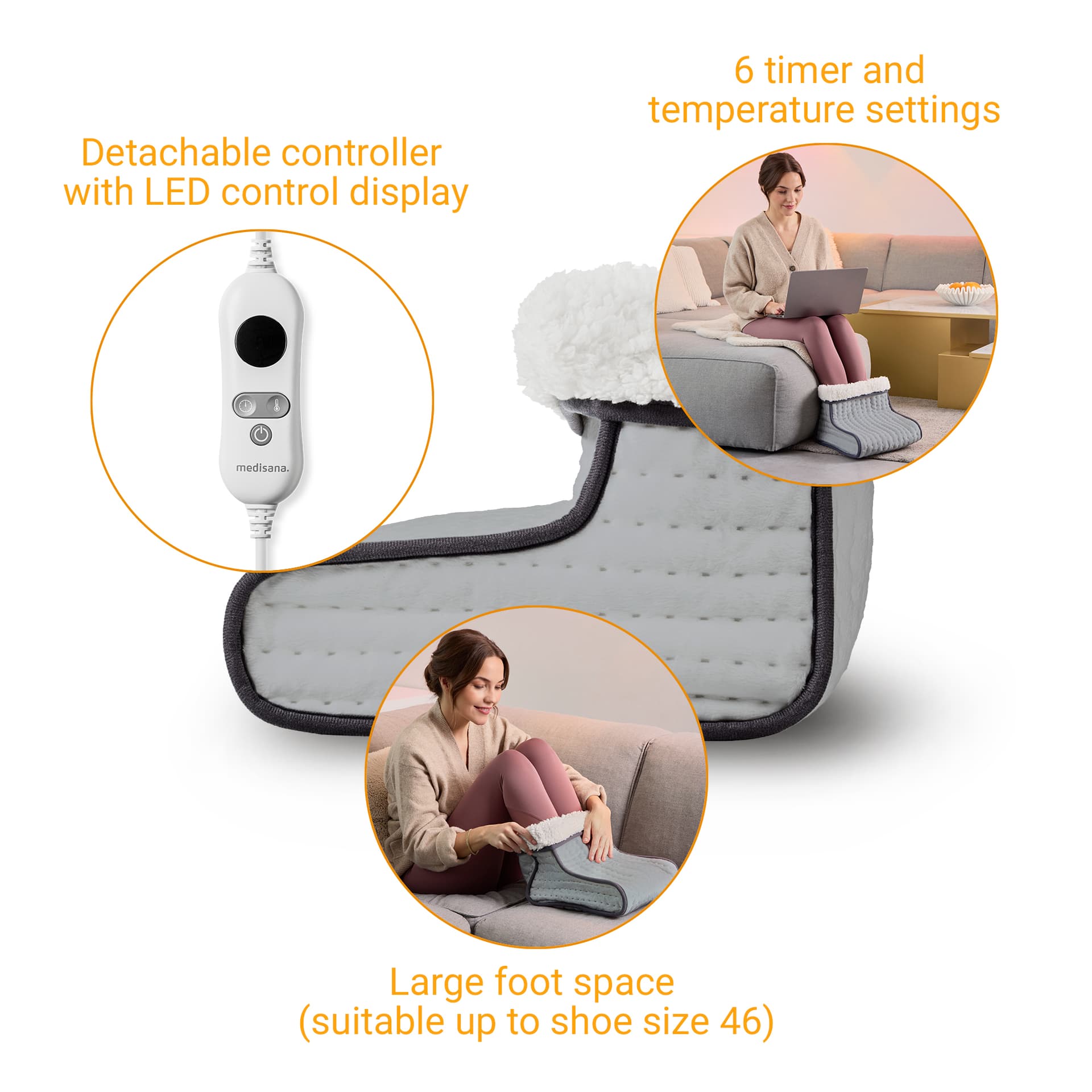 Voetverwarmer Medisana FW 120 2
