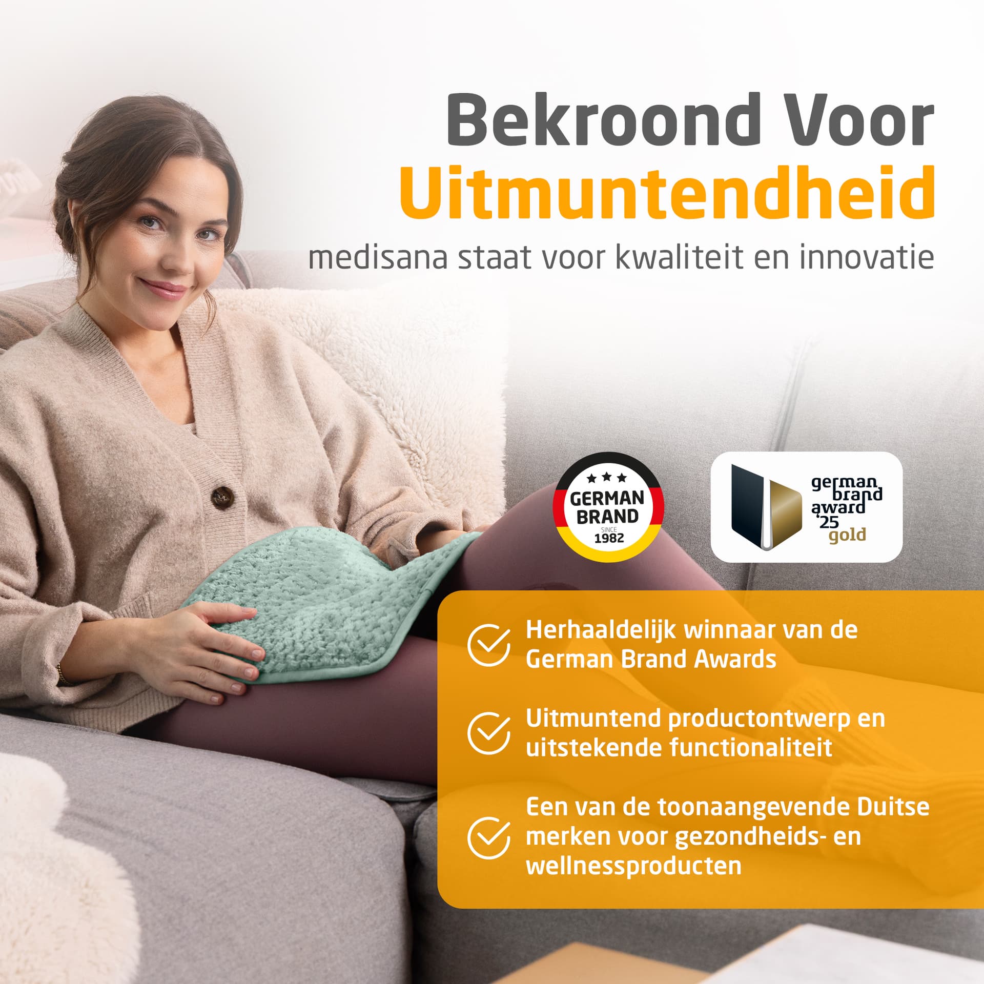 Warmtekussen Medisana HP 517 groen 10