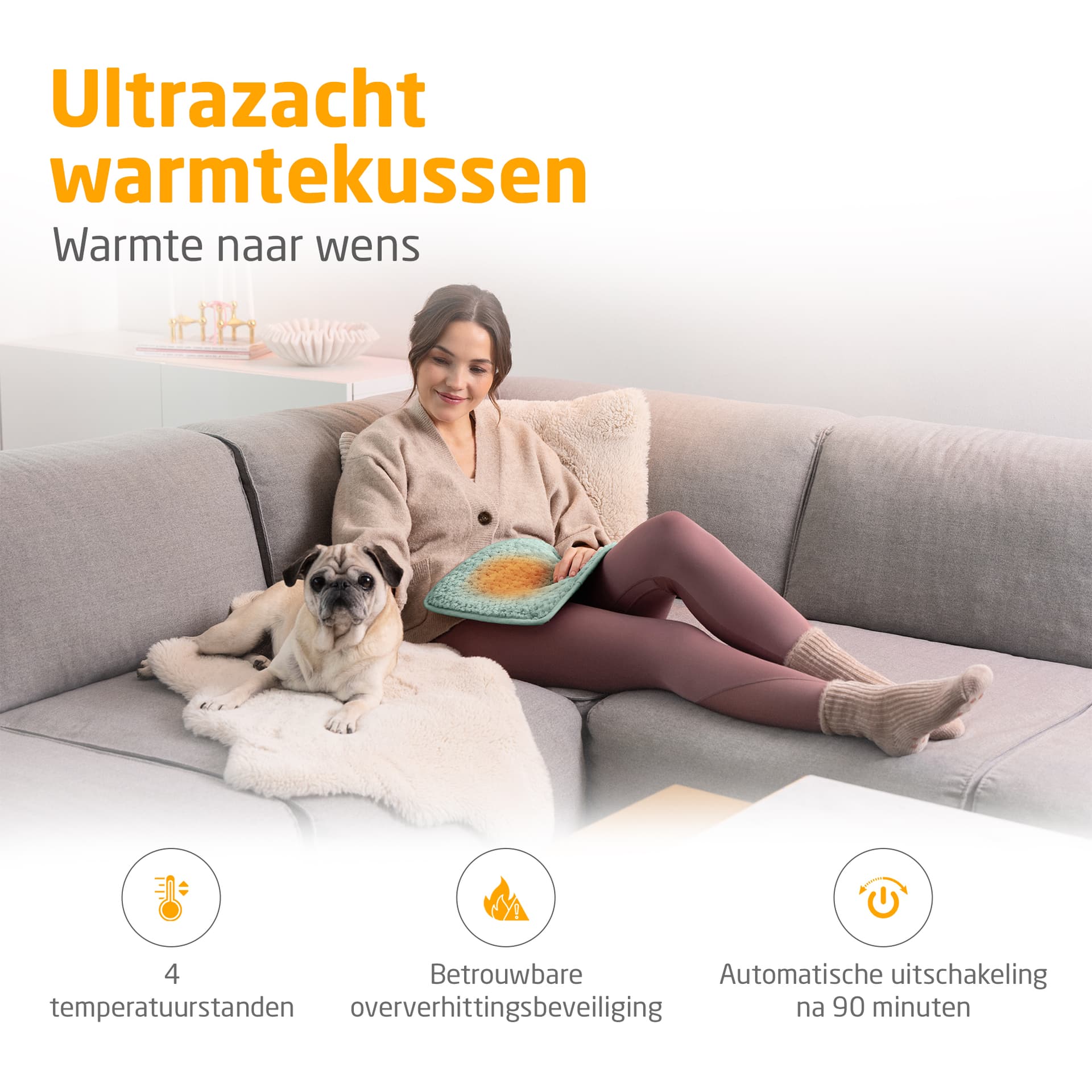 Warmtekussen Medisana HP 517 groen 6