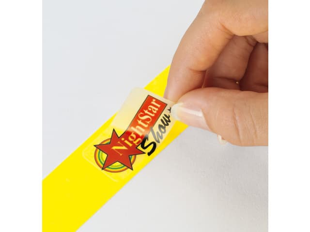 Evenementenbandjes Sigel 255x25mm wit 120 stuks 8