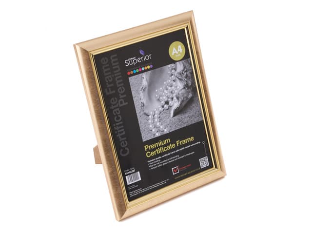 Fotolijst Seco A4 goud plexiglas 2