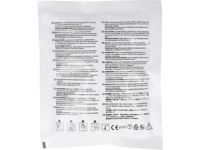 Koelkompres First Aid Only eenmalig 2