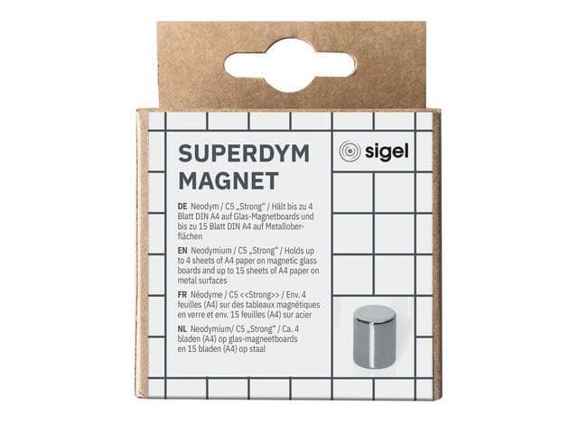 Magneten Sigel Be!board 8 stuks rond 3