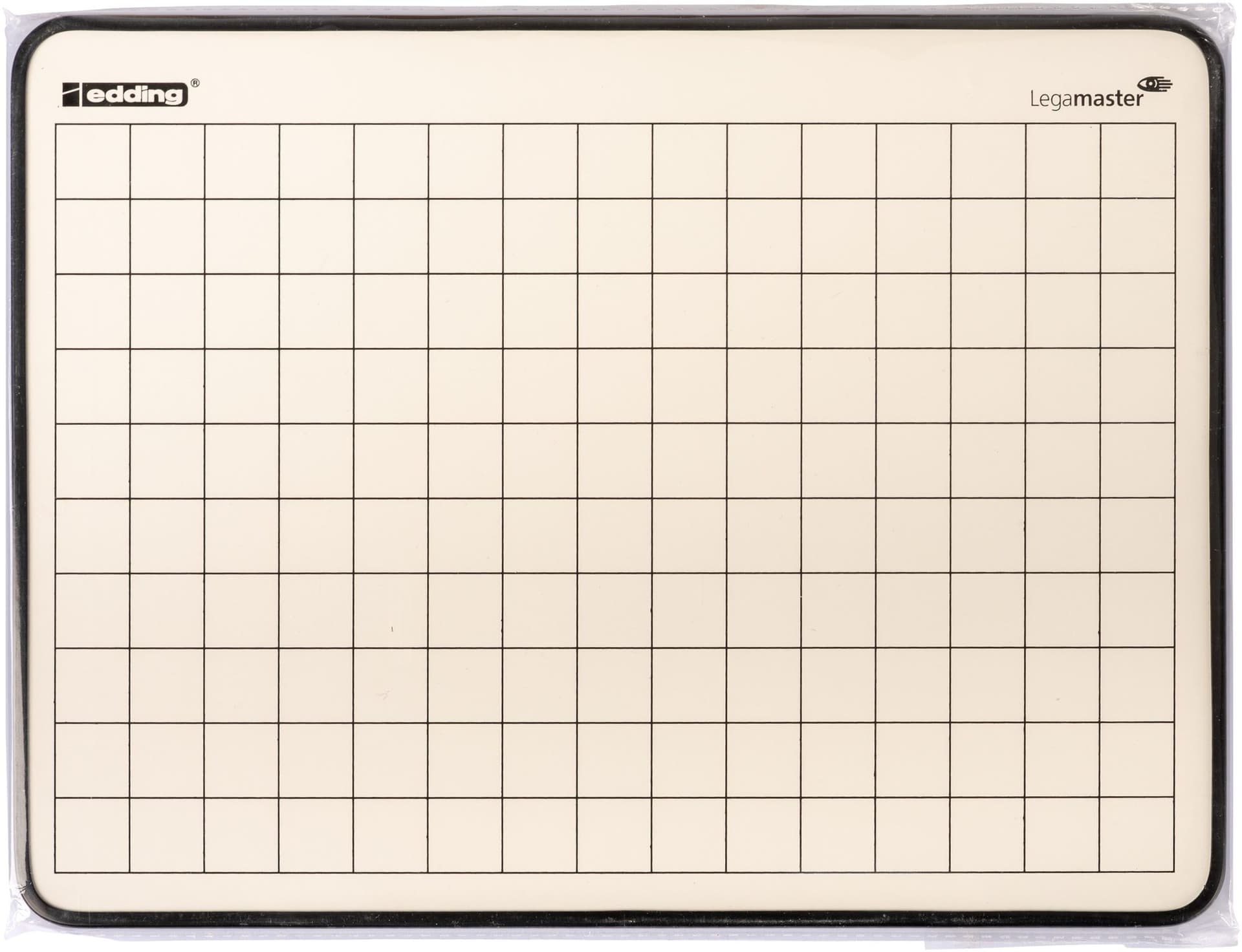 Wisbord Legamaster emaille staal geruit + blanco