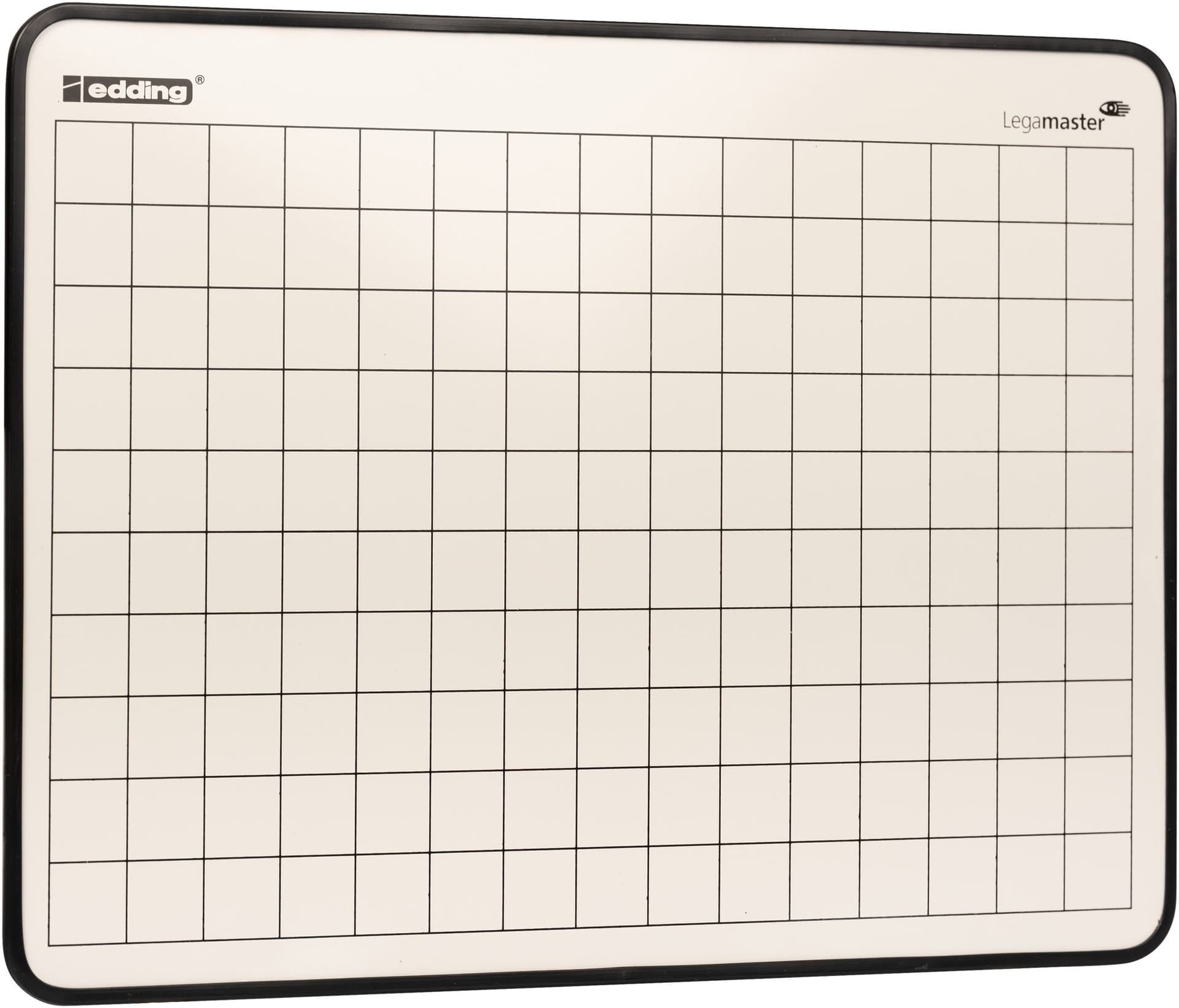 Wisbord Legamaster emaille staal geruit + blanco 9