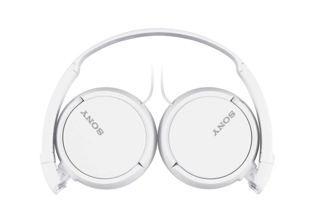 Koptelefoon Sony ZX110AP bedraad 3.5mm jack over ear wit