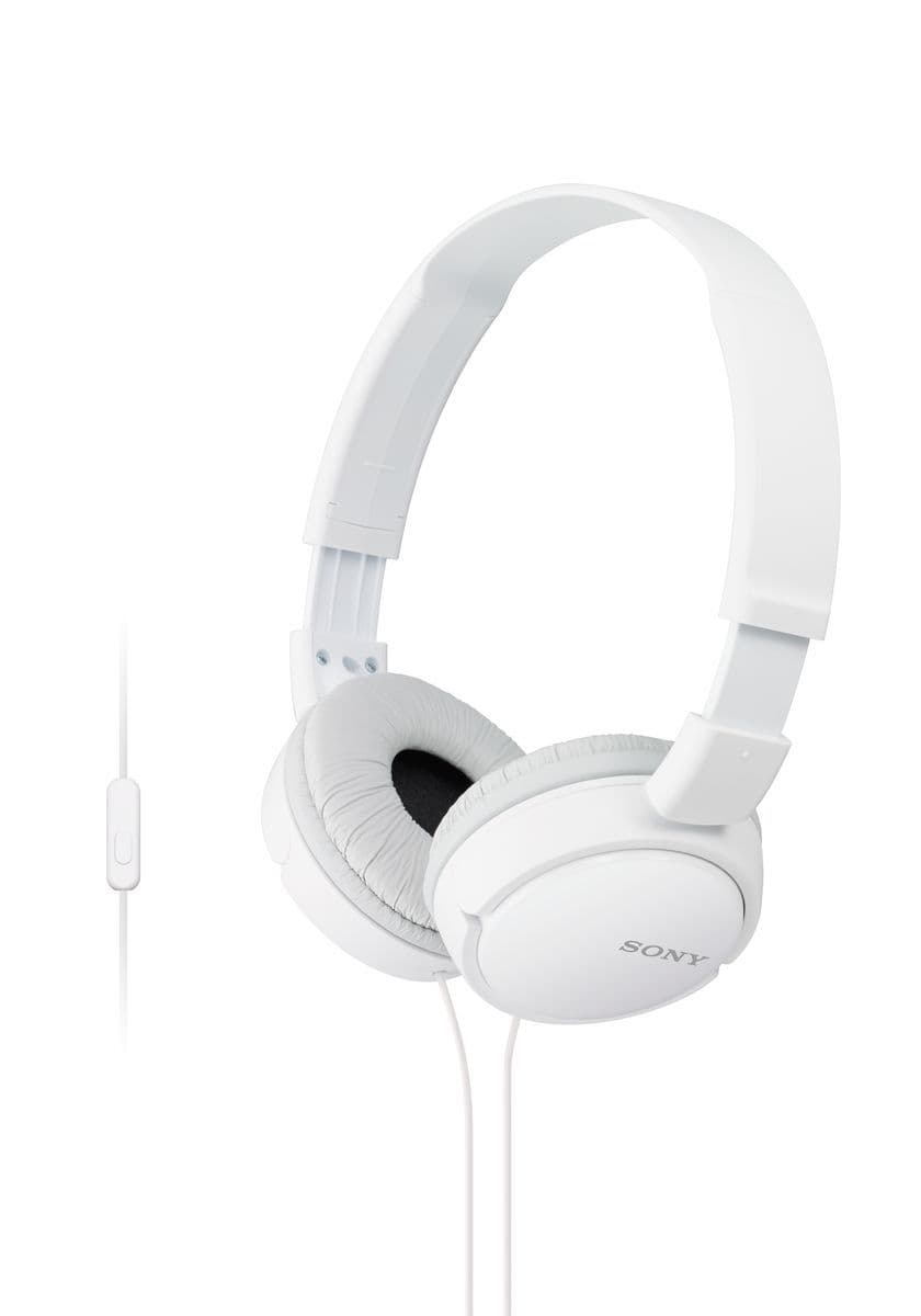 Koptelefoon Sony ZX110AP bedraad 3.5mm jack over ear wit 2