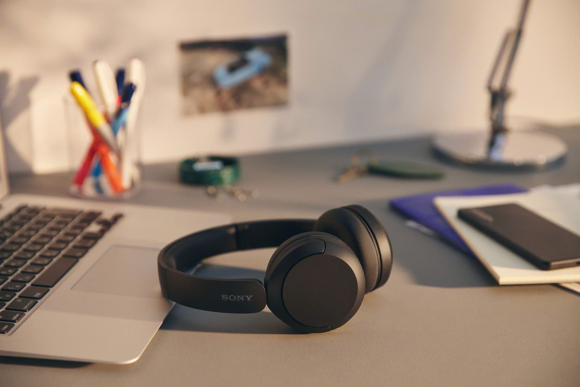 Koptelefoon Sony WHCH520 draadloos Bluetooth over ear zwart 5