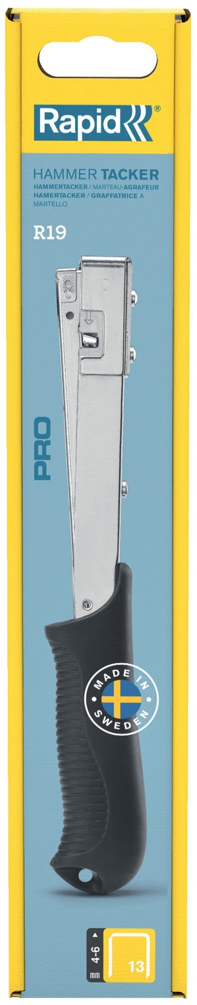 Hamertacker Rapid PRO R19 13/6-16 zwart 3