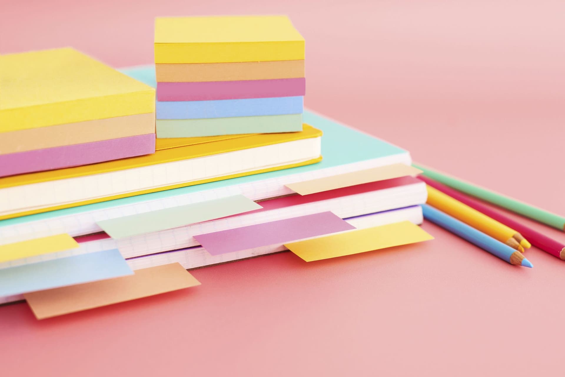Memoblok Post-it 654 Super Sticky 76x76mm Summer Sorbet 6 stuks 6