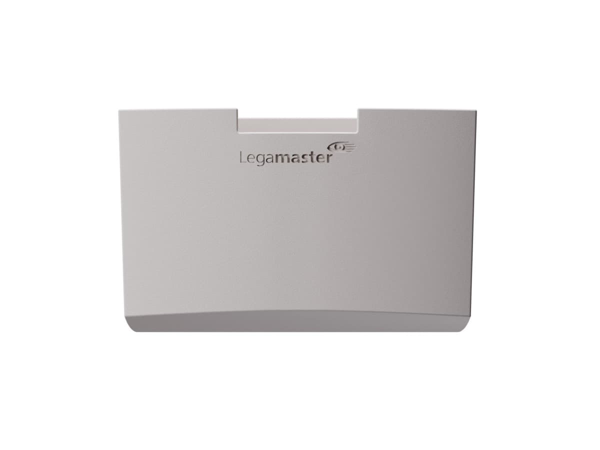 Glasbord accessoirehouder Legamaster warm grey