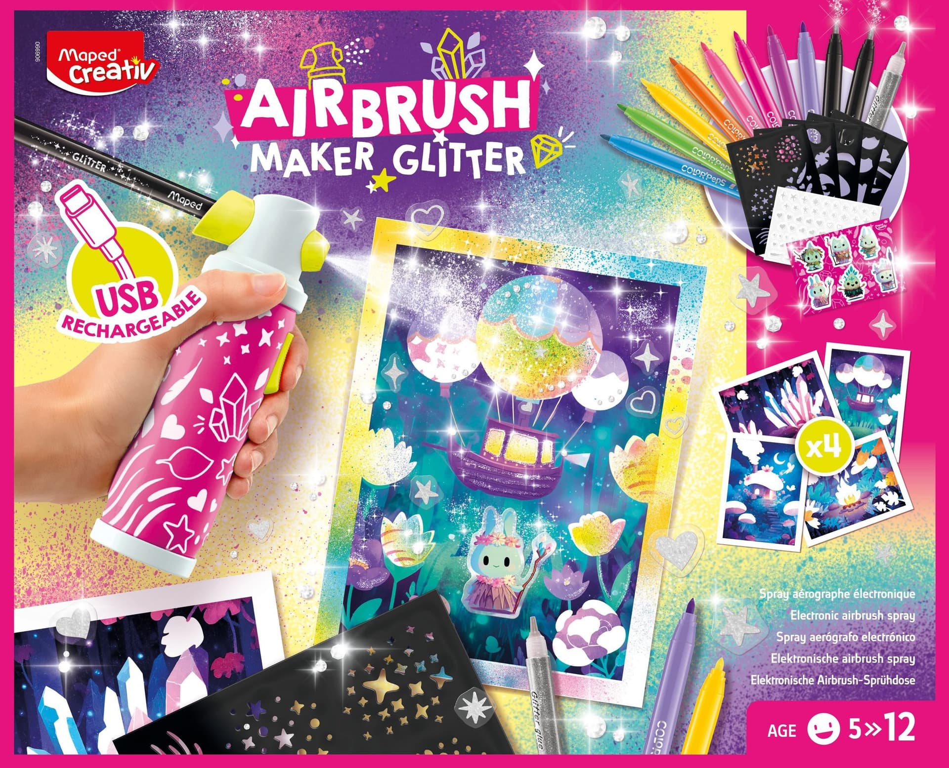 Airbrush Maker Maped Creativ Glitter