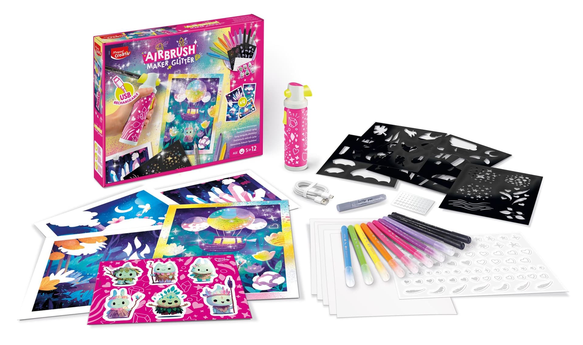 Airbrush Maker Maped Creativ Glitter 2