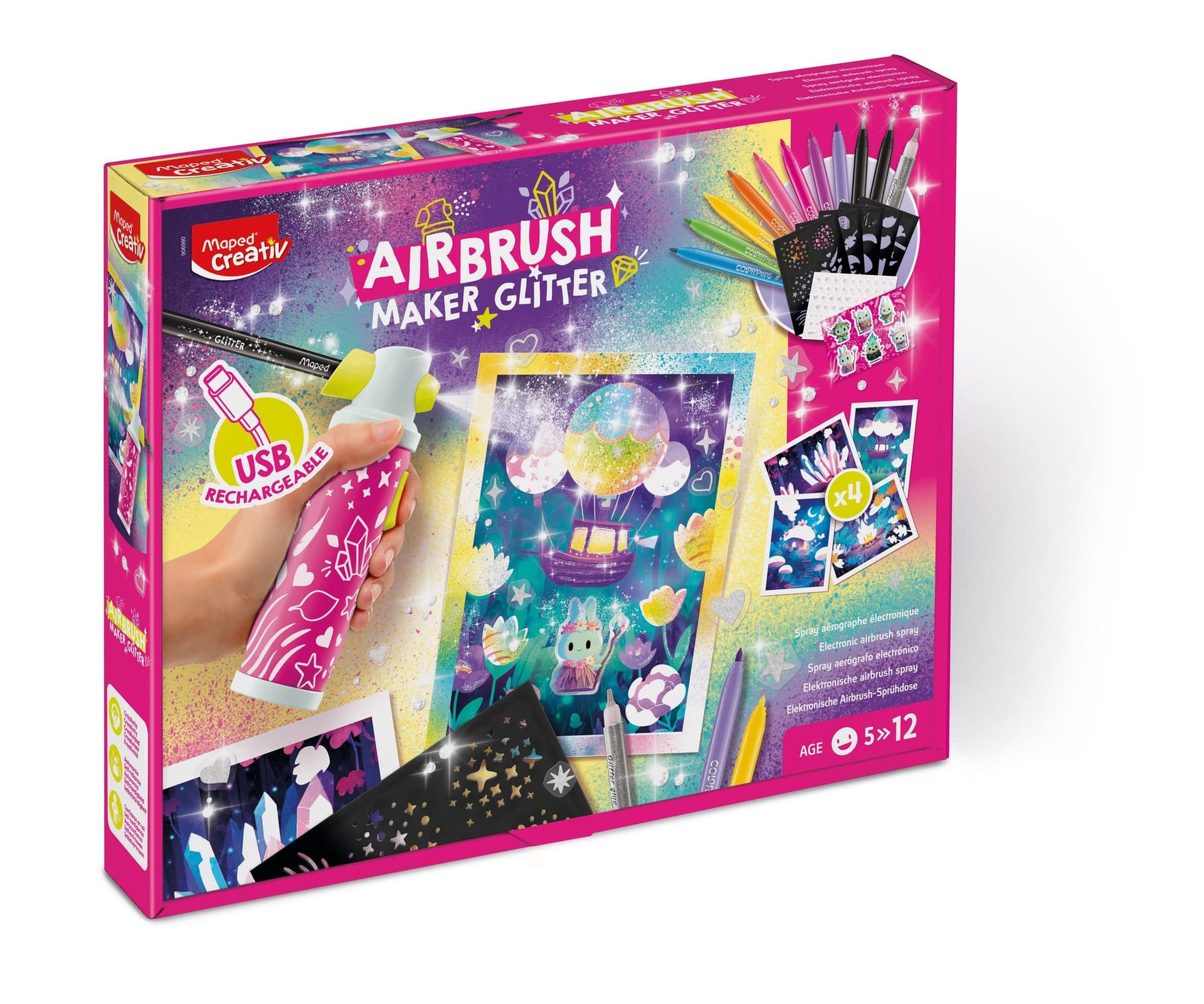 Airbrush Maker Maped Creativ Glitter 3