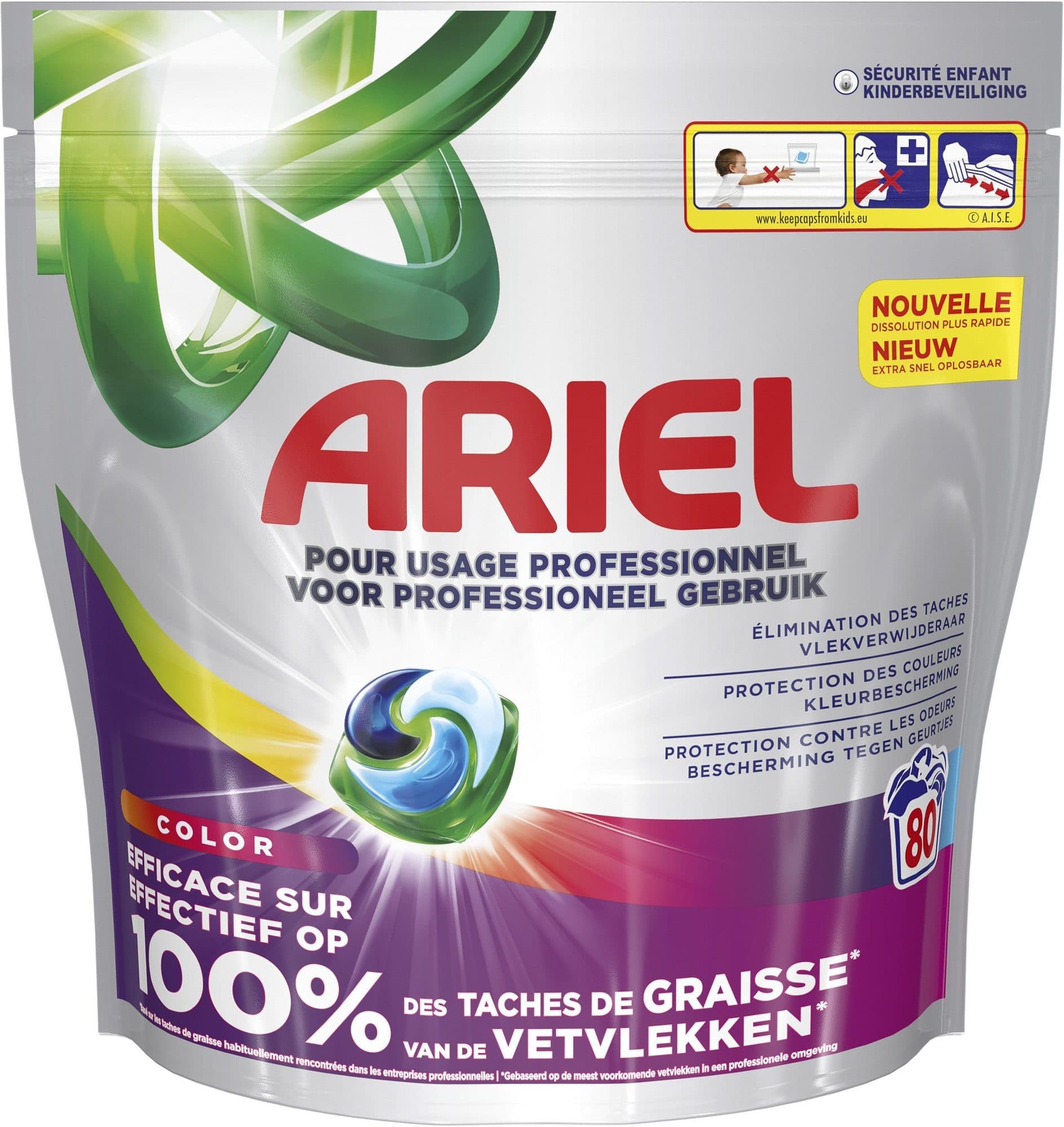 Wasmiddel Ariel Professional All-in-1 80 pods