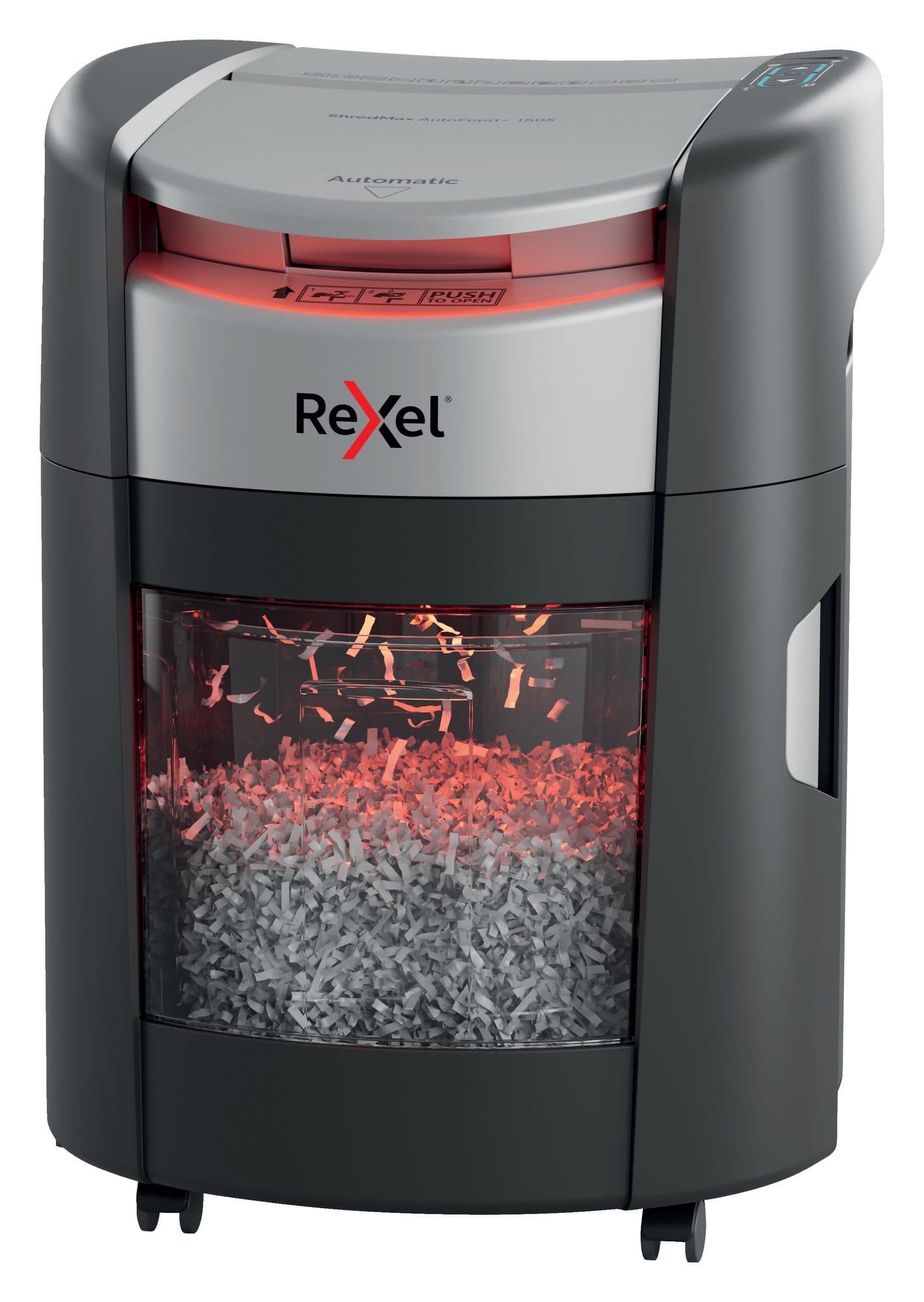 Papiervernietiger Rexel ShredMax AutoFeed+ 150X P4 snippers 4x10mm 3