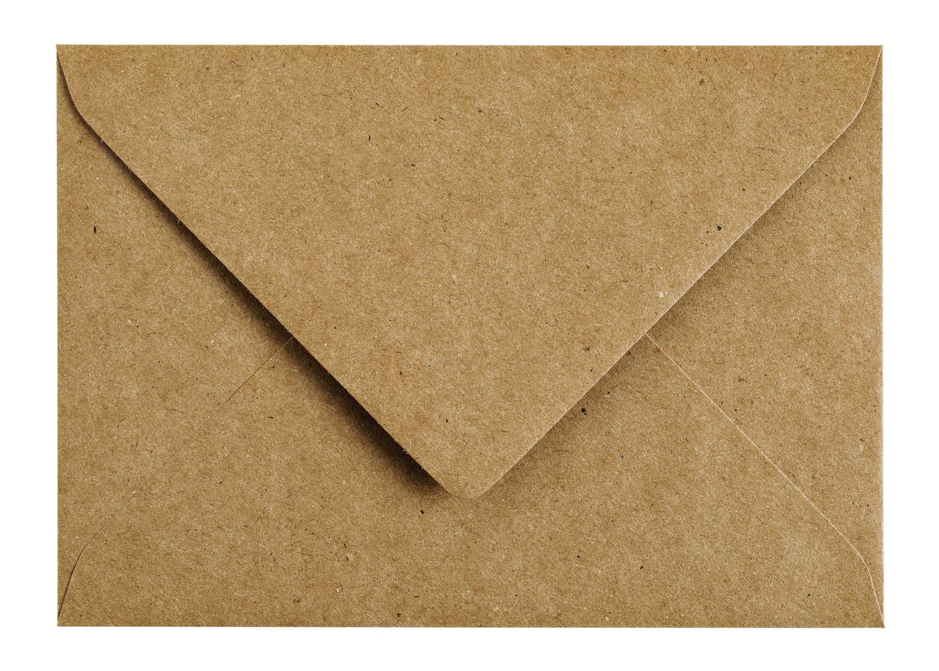 Envelop Papicolor C6 114x162mm kraft bruin pak à 6 stuks 2