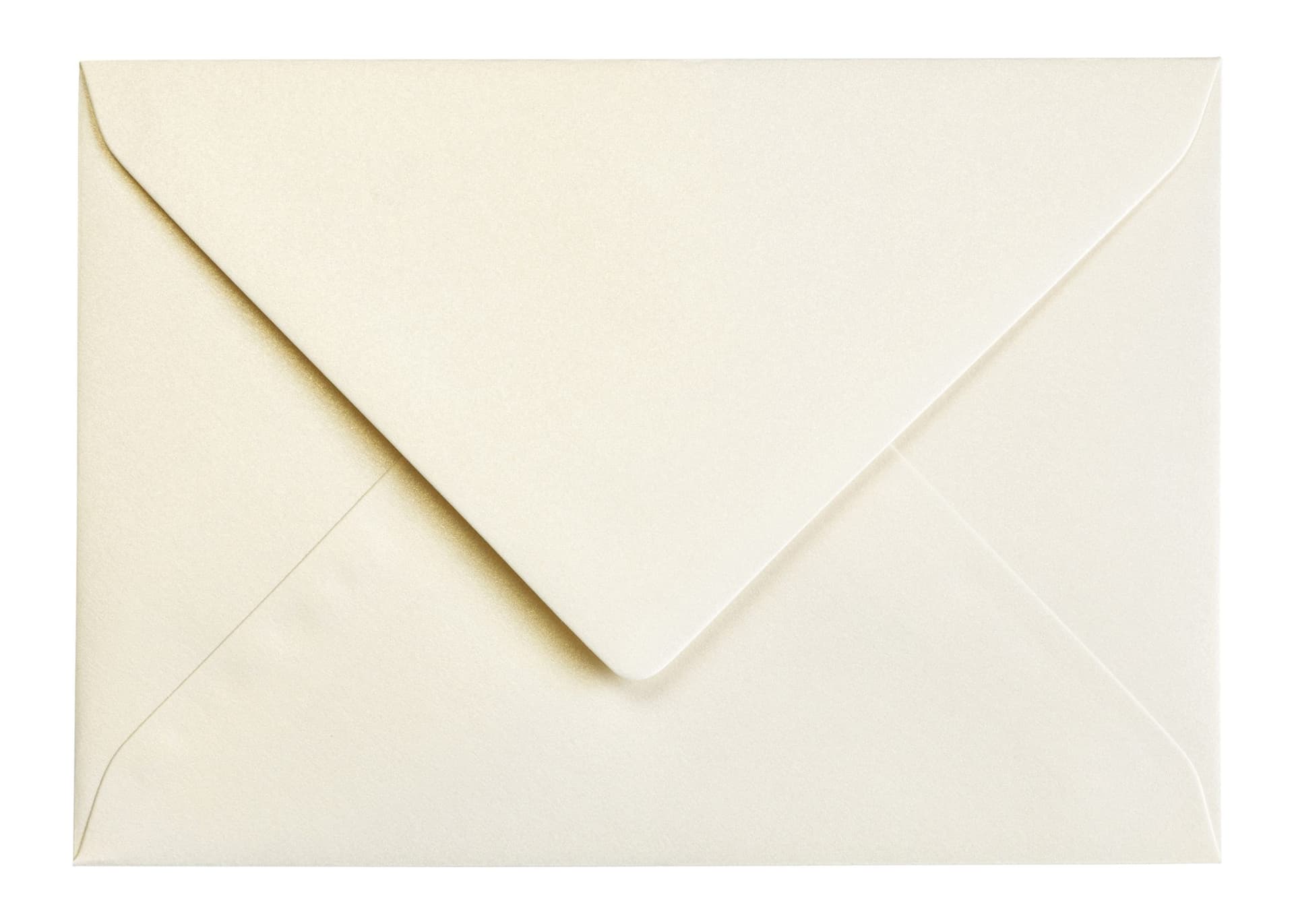 Envelop Papicolor C6 114x162mm metallic ivoor pak à 6 stuks 2
