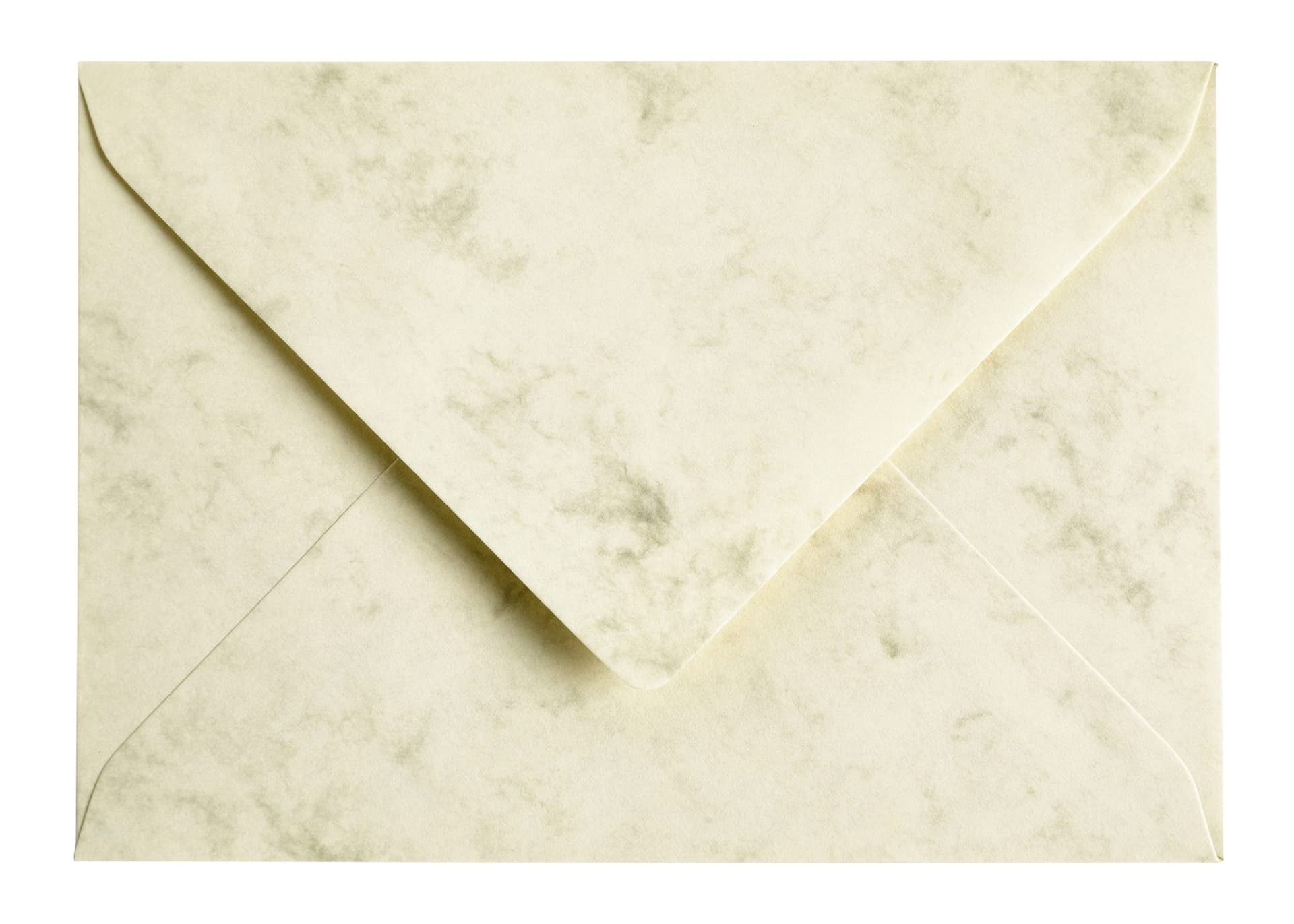 Envelop Papicolor C6 114x162mm marble ivoor pak à 6 stuks 2