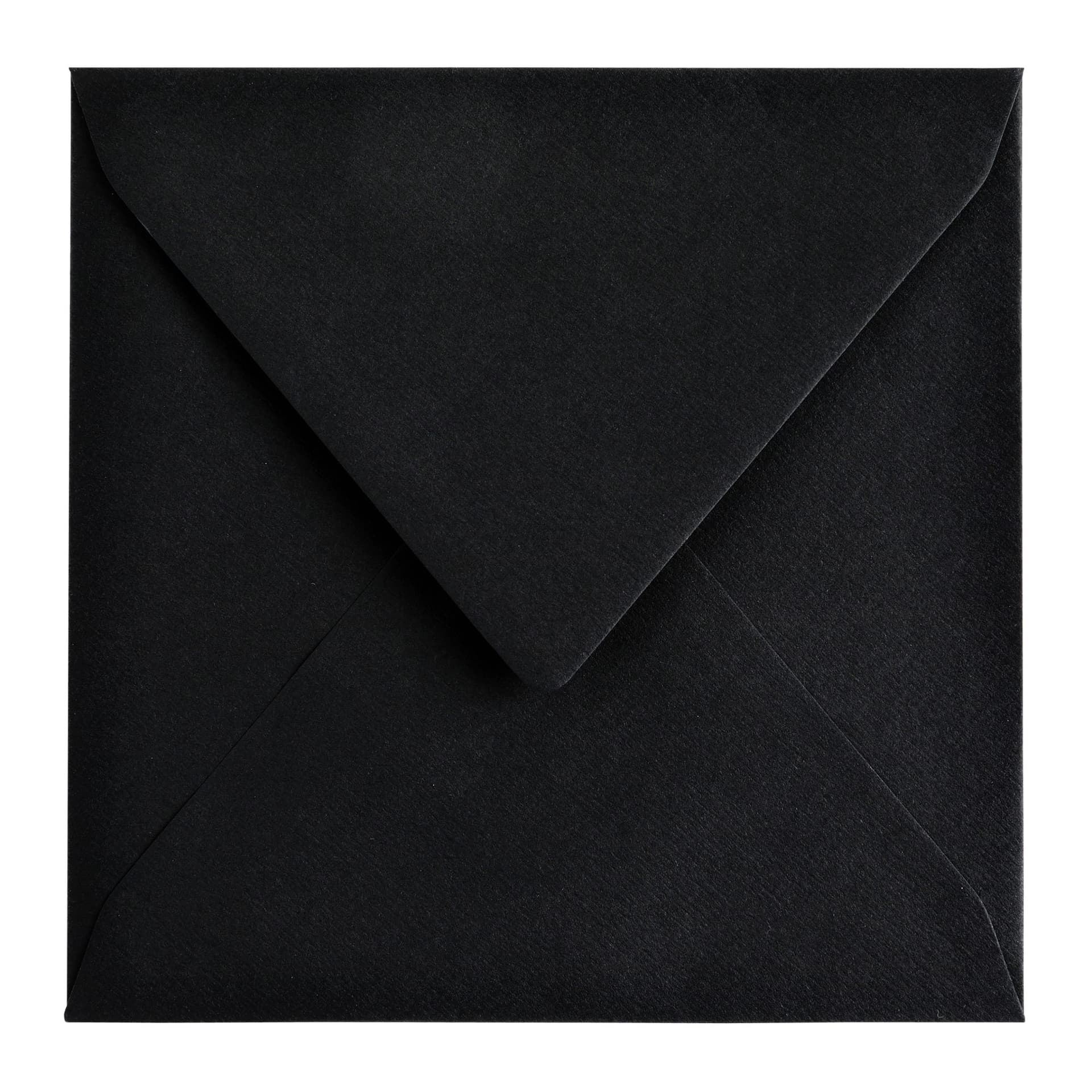Envelop Papicolor 140x140mm ravenzwart pak à 6 stuks 2