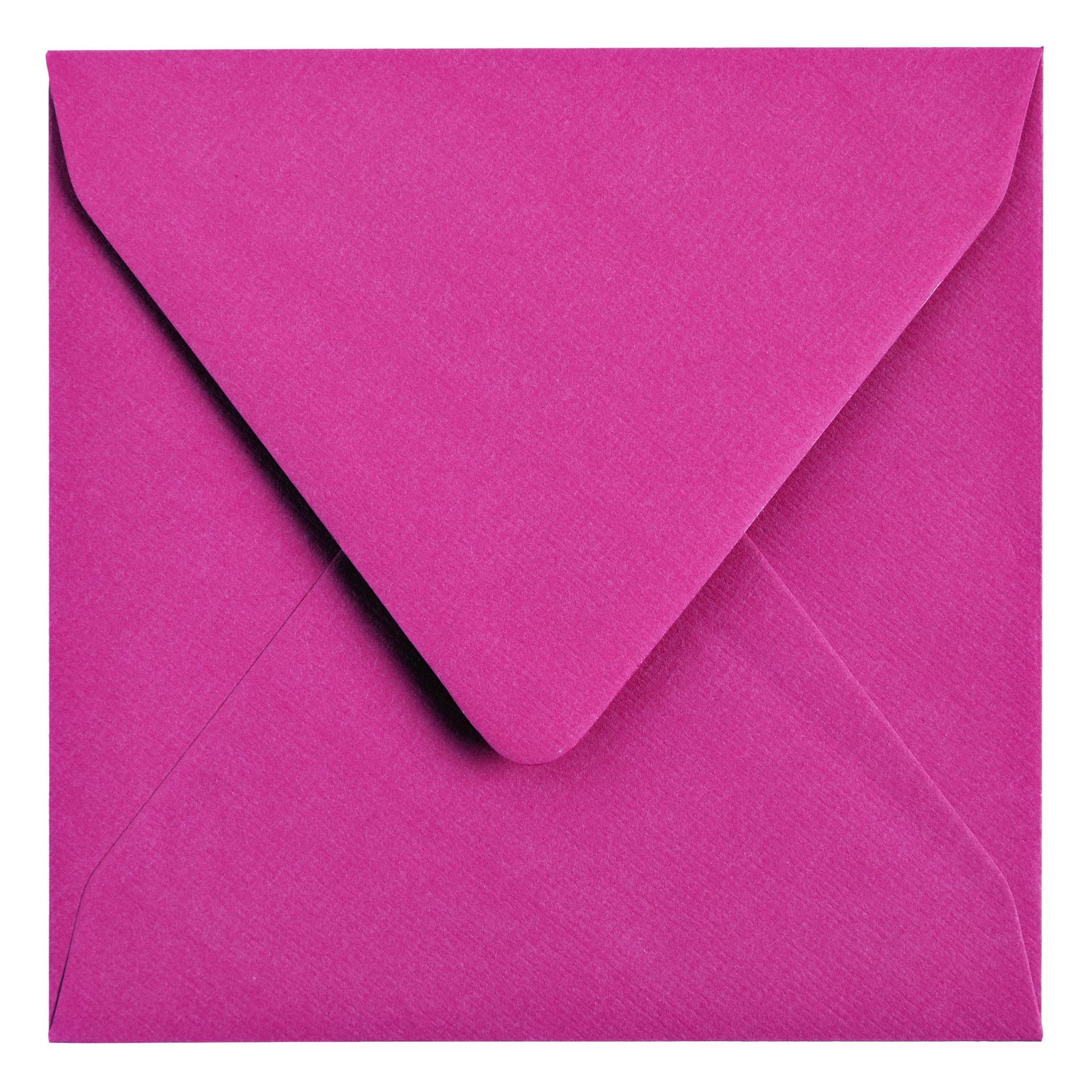 Envelop Papicolor 140x140mm felroze pak à 6 stuks 2