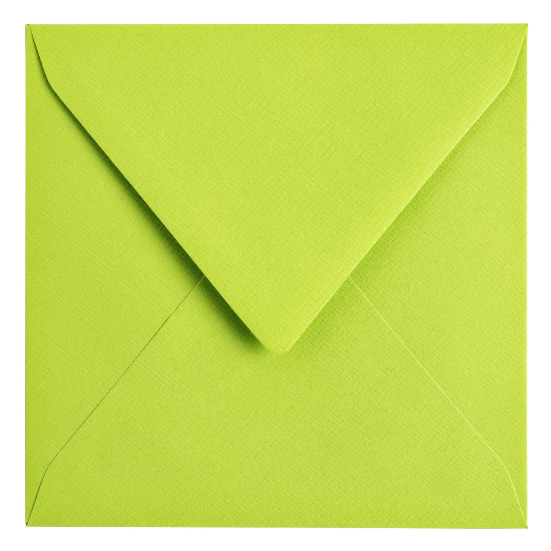 Envelop Papicolor 140x140mm appelgroen pak à 6 stuks 2