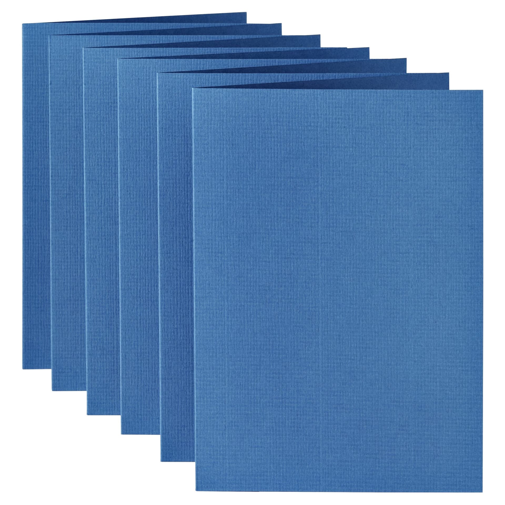 Correspondentiekaart Papicolor dubbel 105x148mm donkerblauw pak à 6 stuks 2