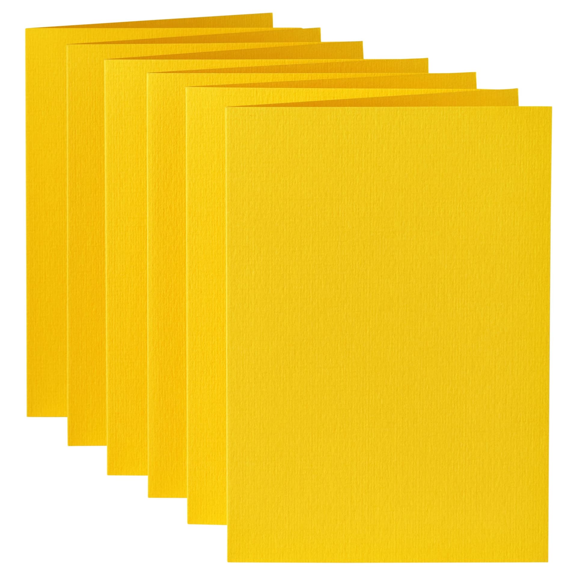 Correspondentiekaart Papicolor dubbel 105x148mm dottergeel pak à 6 stuks 2