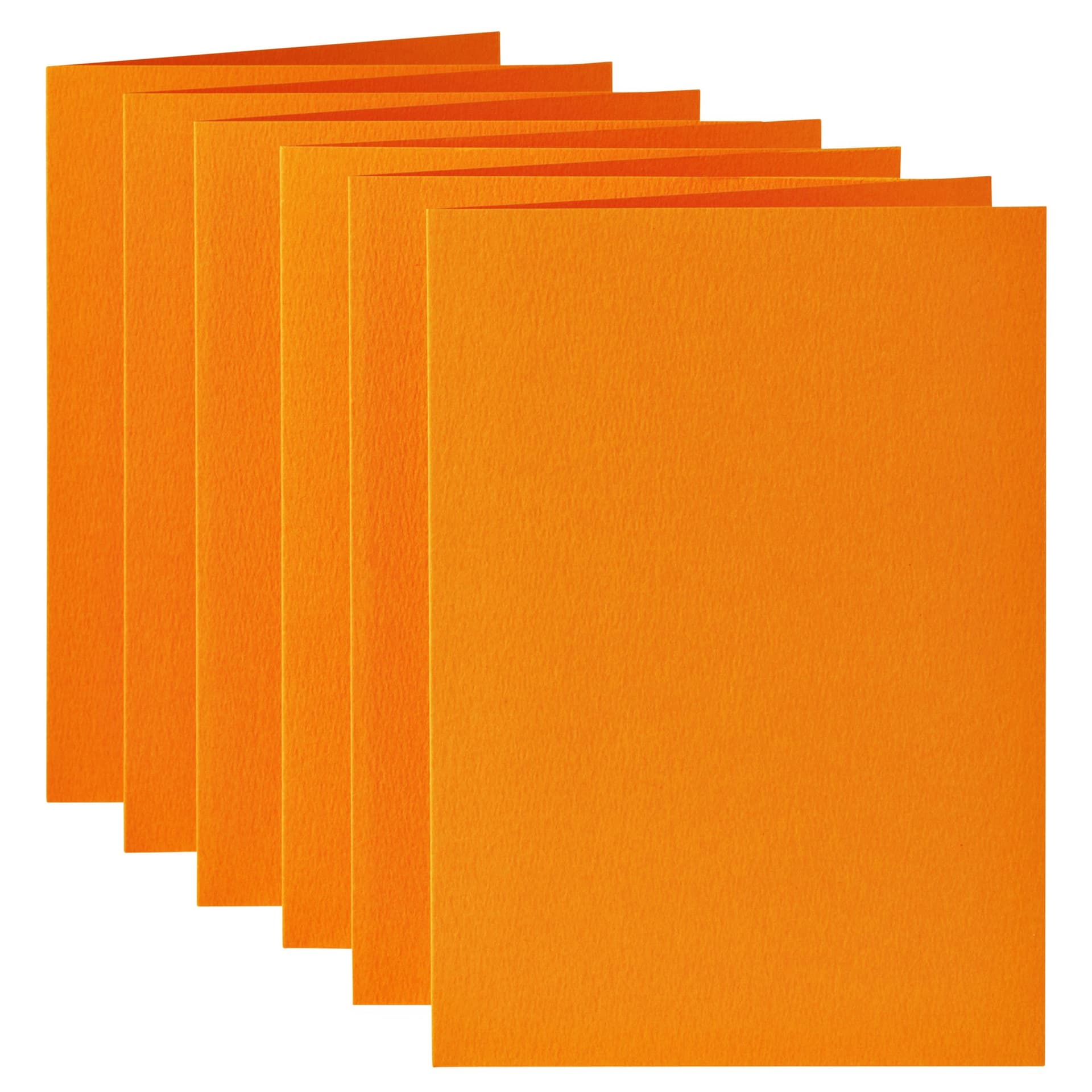 Correspondentiekaart Papicolor dubbel 105x148mm oranje pak à 6 stuks 2