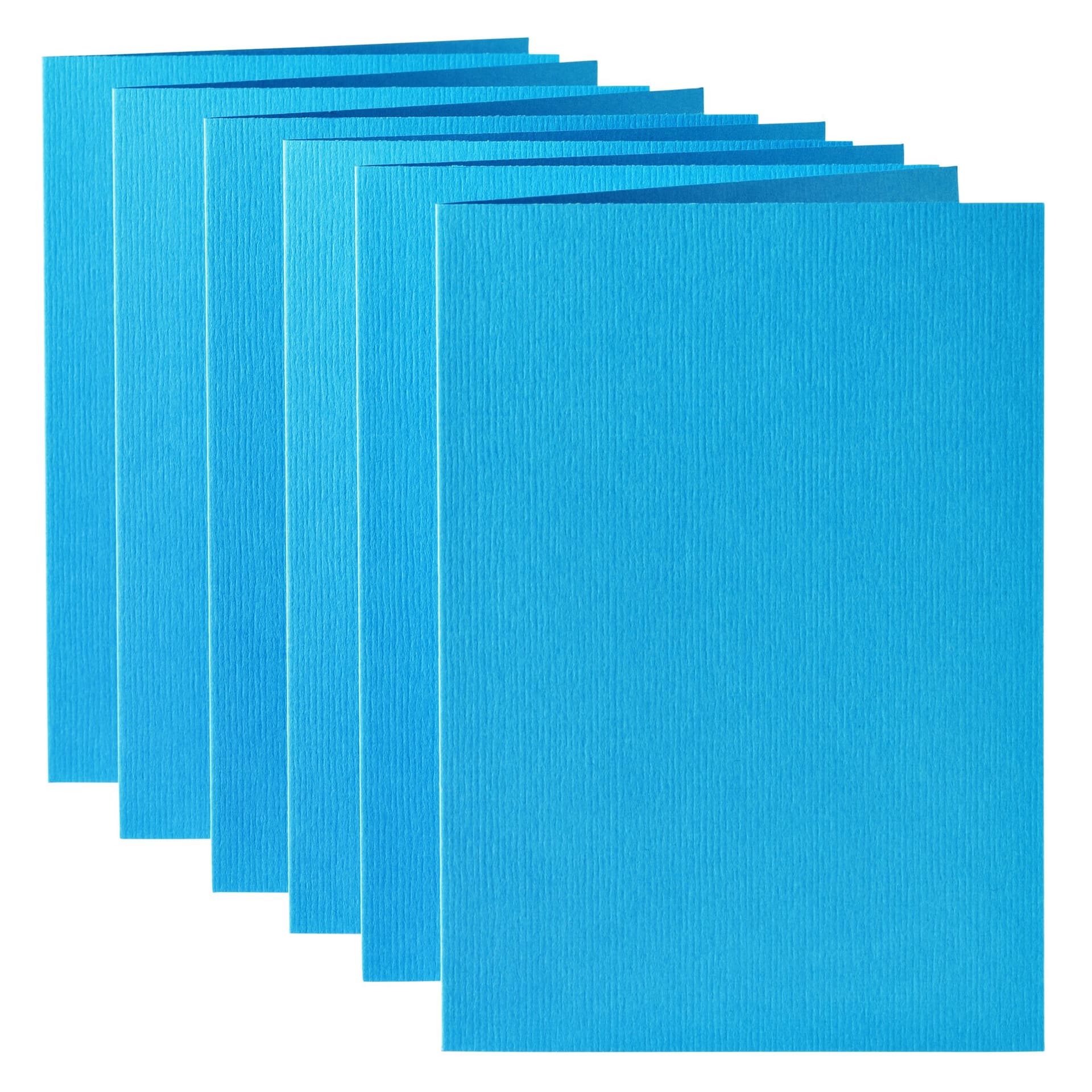 Correspondentiekaart Papicolor dubbel 105x148mm hemelsblauw pak à 6 stuks 2