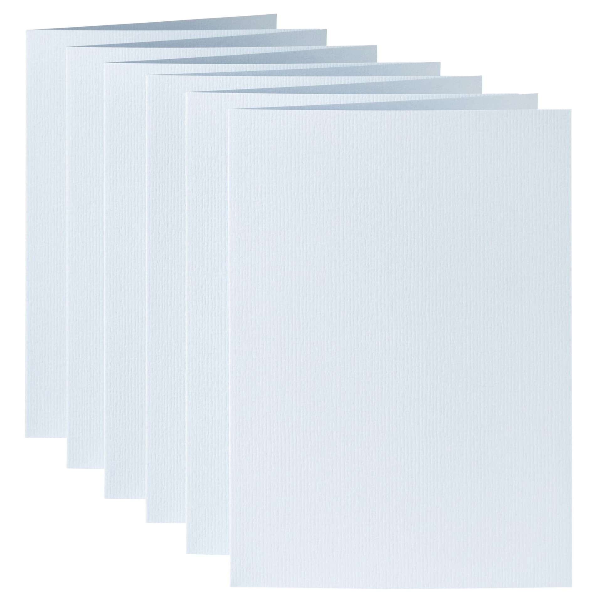 Correspondentiekaart Papicolor dubbel 105x148mm babyblauw pak à 6 stuks 2