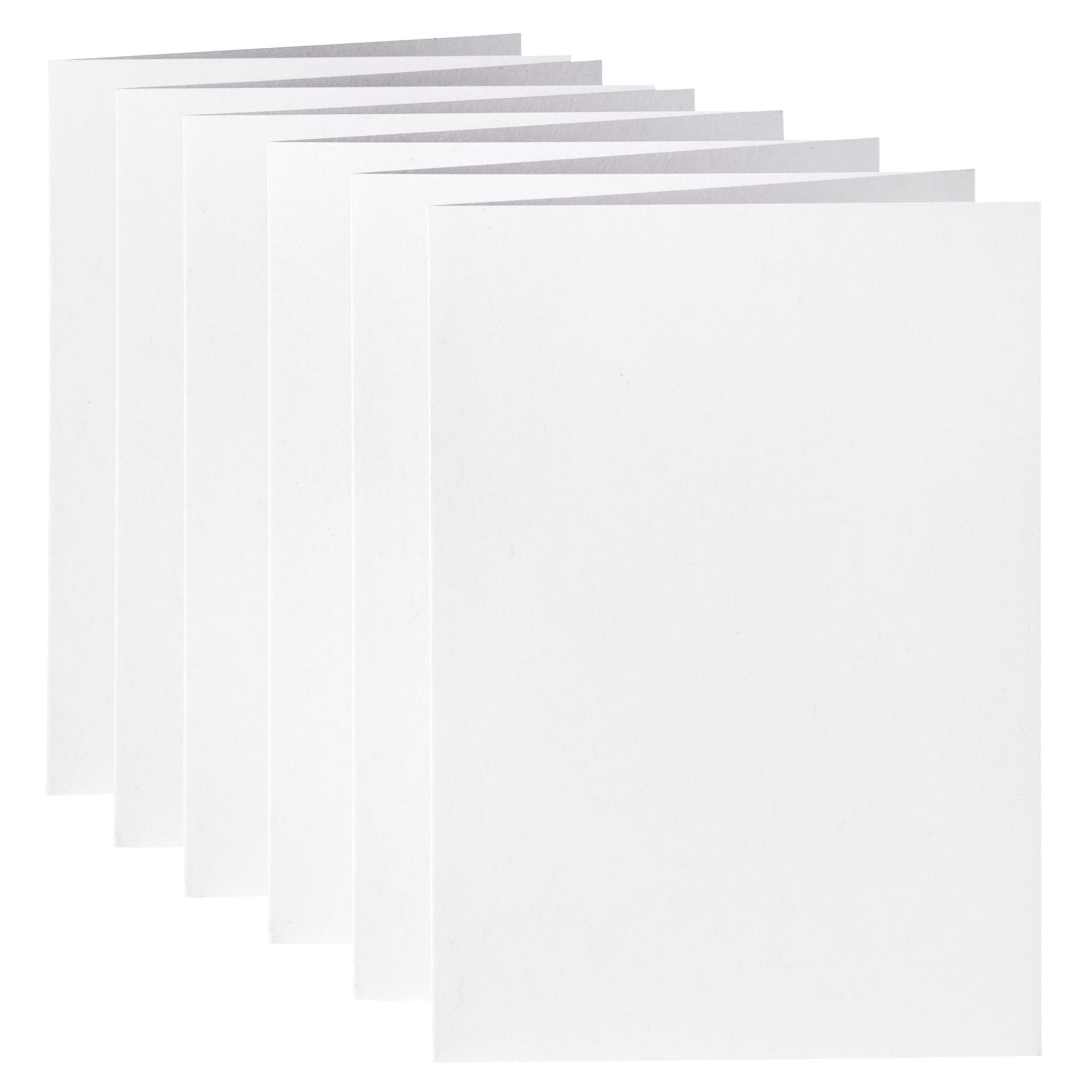 Correspondentiekaart Papicolor dubbel 105x148mm kraft wit pak à 6 stuks 2