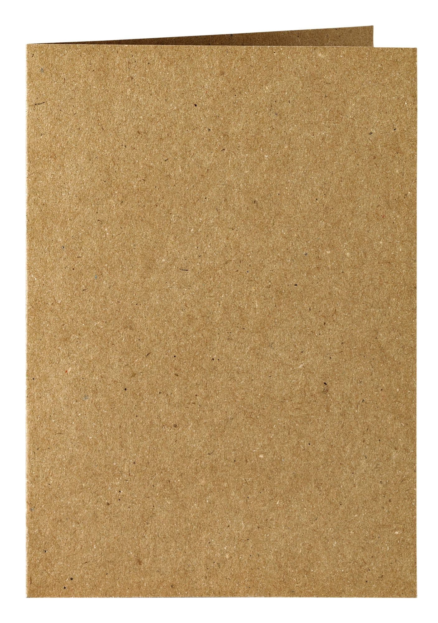 Correspondentiekaart Papicolor dubbel 105x148mm bruin pak à 6 stuks