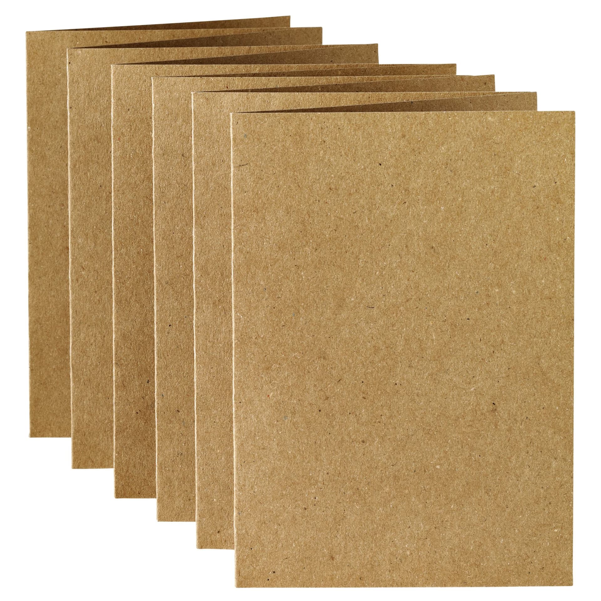 Correspondentiekaart Papicolor dubbel 105x148mm bruin pak à 6 stuks 2