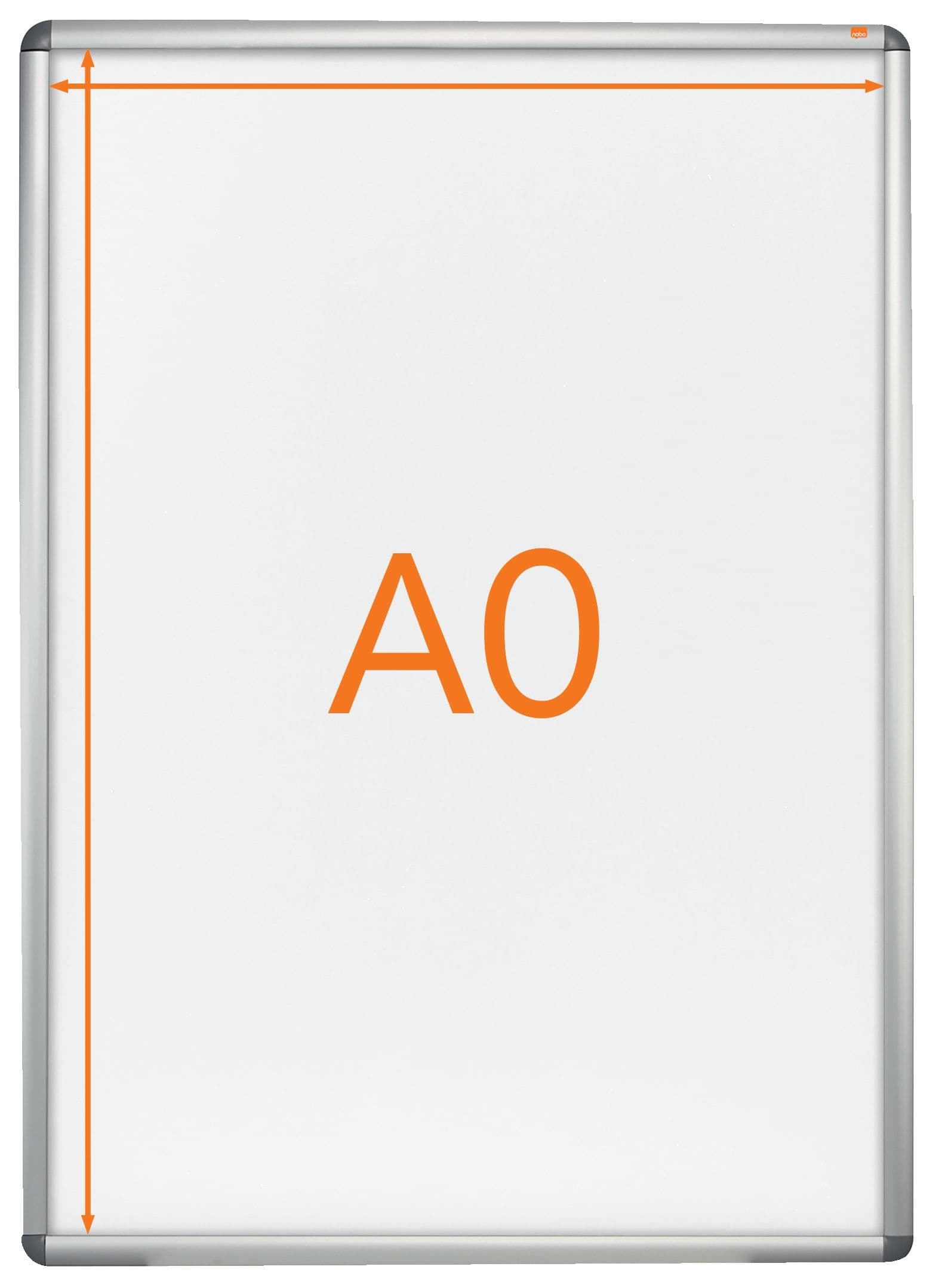 Kliklijst Nobo Essence A0 118x84,1cm aluminium 4